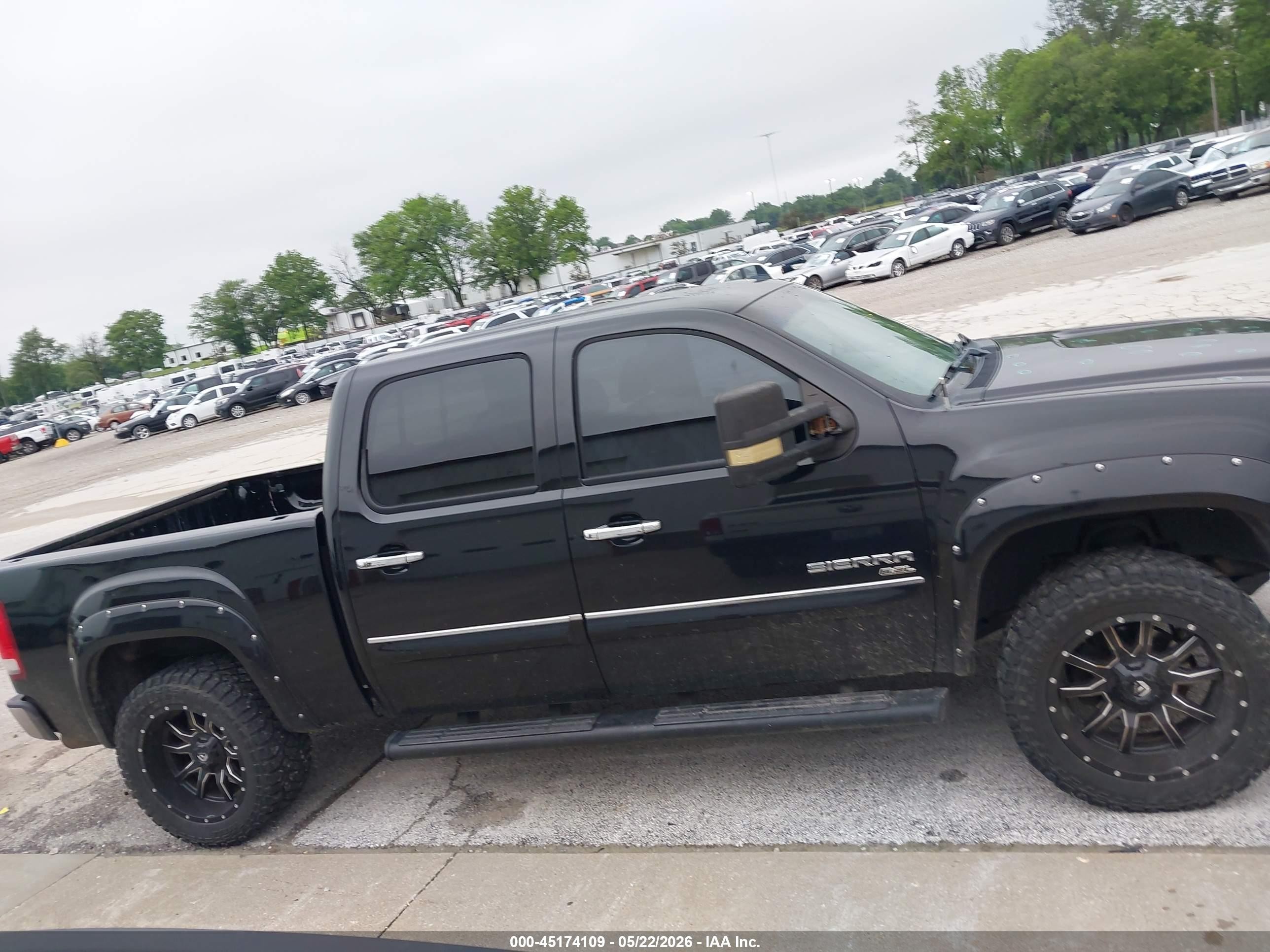 2011 Gmc Sierra 1500 Slt Black vin: 3GTP2WE28BG128975