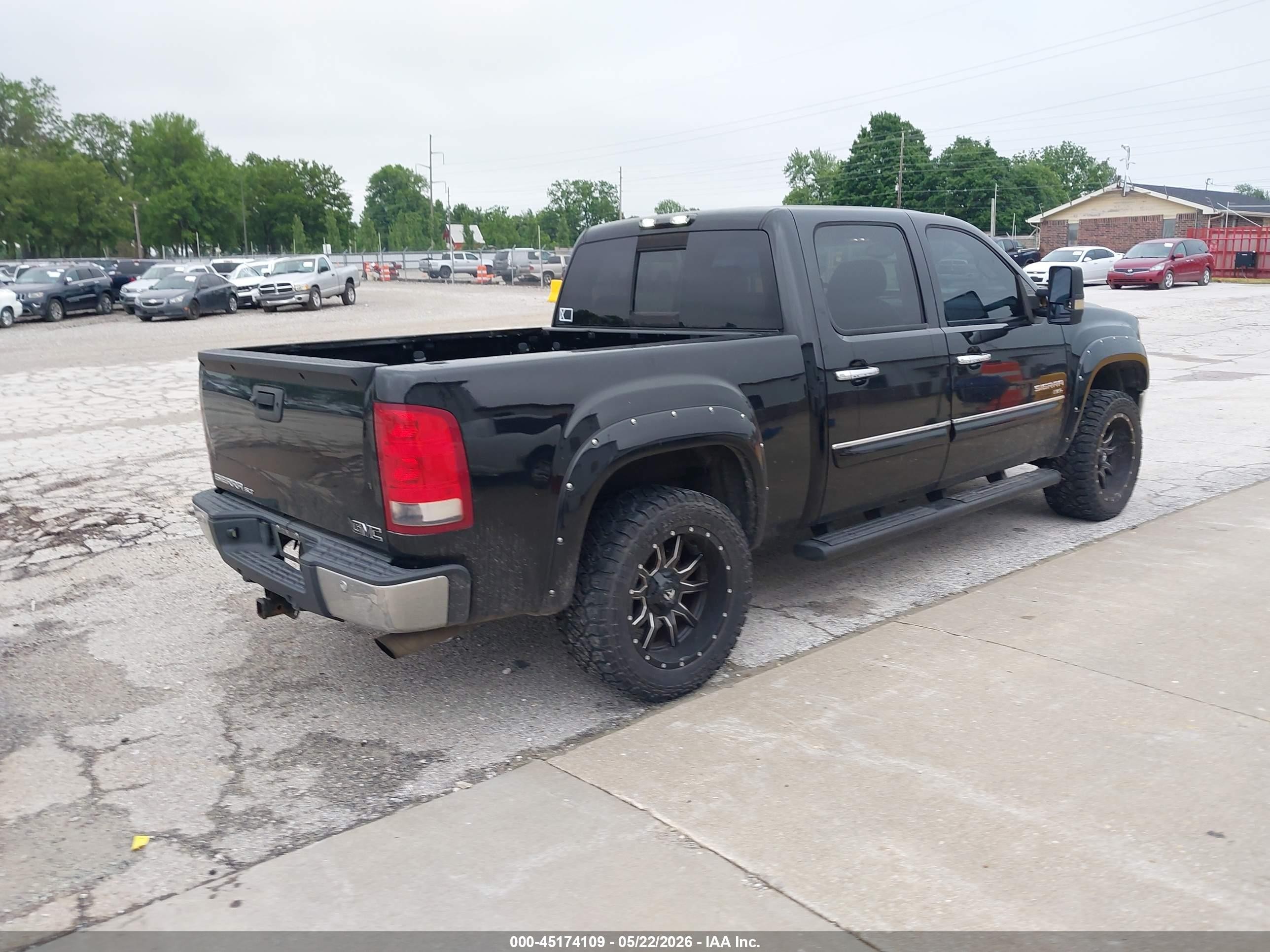 2011 Gmc Sierra 1500 Slt Black vin: 3GTP2WE28BG128975