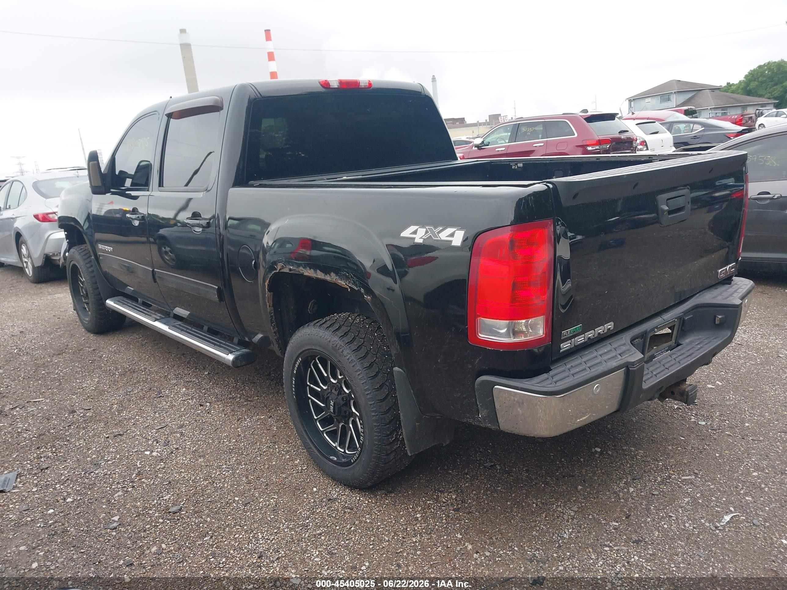 2011 Gmc Sierra 1500 Slt Black vin: 3GTP2WE30BG210790