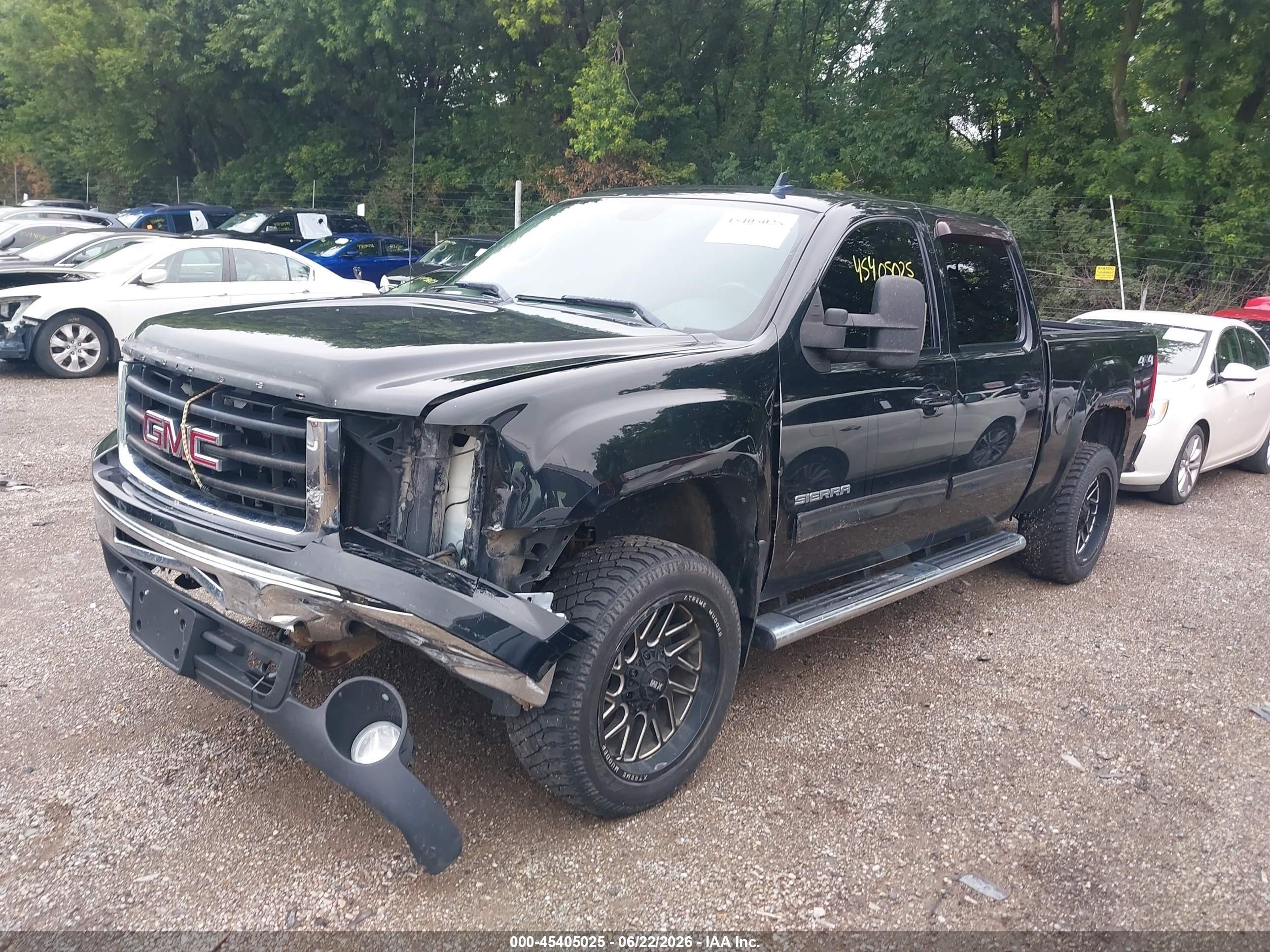 2011 Gmc Sierra 1500 Slt Black vin: 3GTP2WE30BG210790