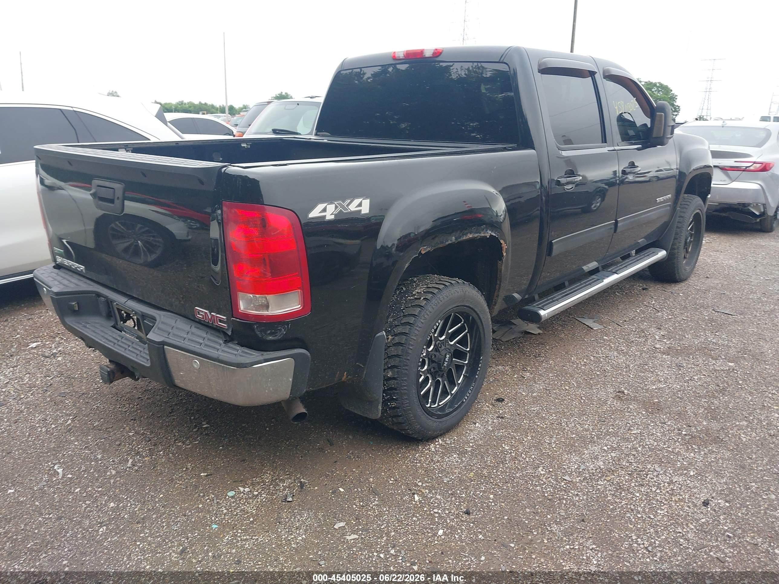 2011 Gmc Sierra 1500 Slt Black vin: 3GTP2WE30BG210790