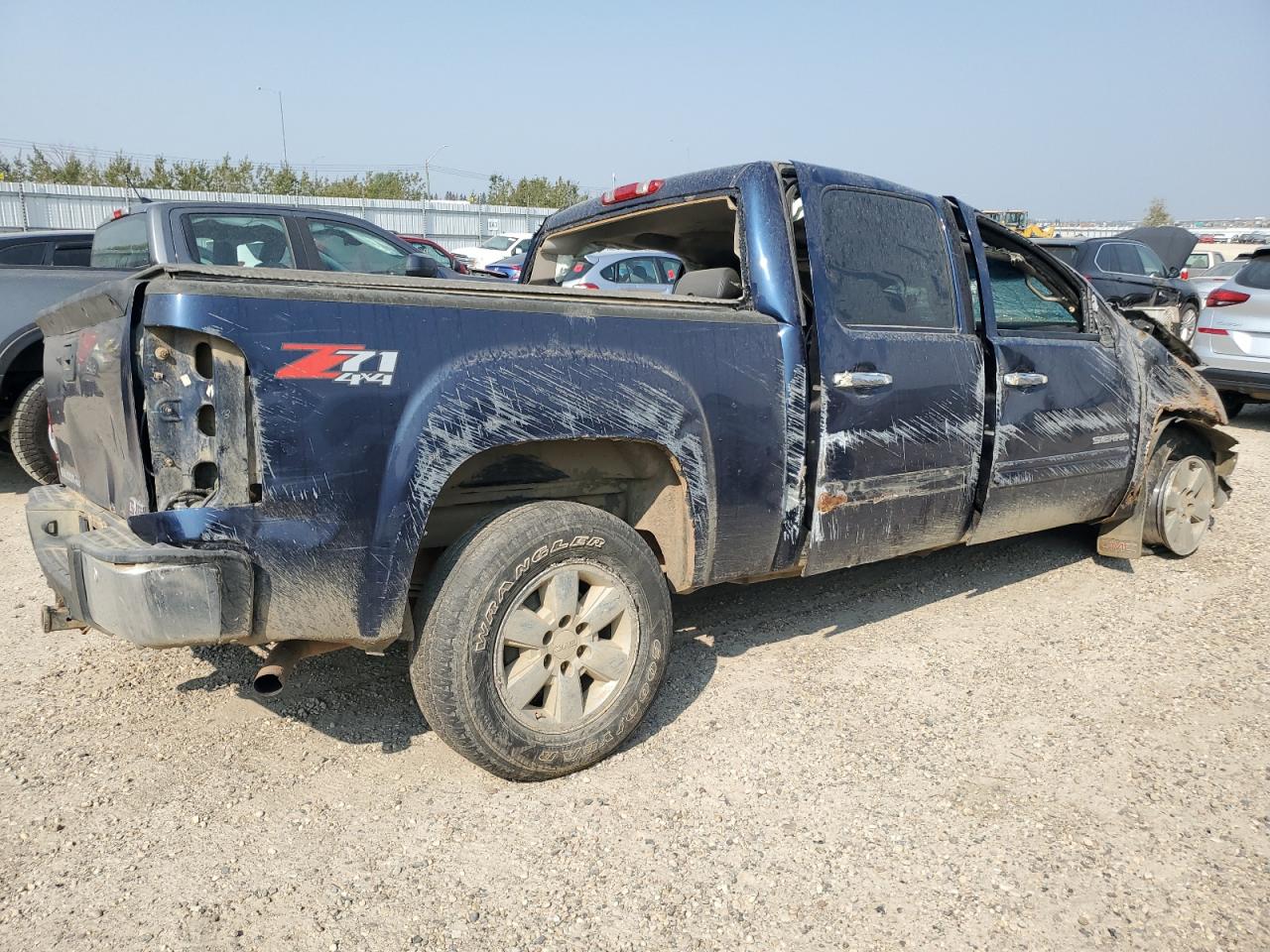2011 Gmc Sierra K1500 Slt Blue vin: 3GTP2WE30BG220378