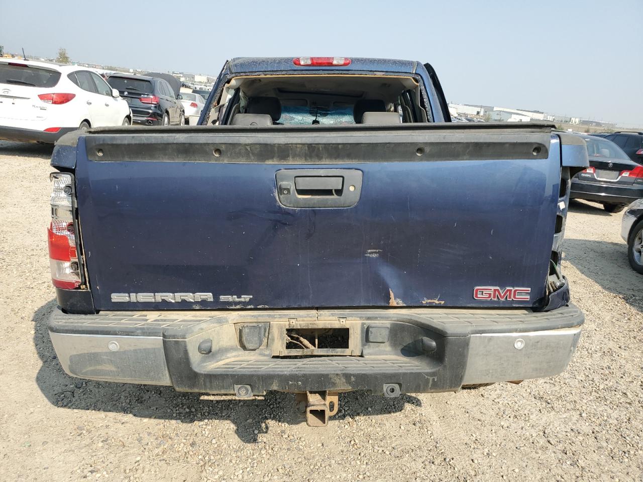 2011 Gmc Sierra K1500 Slt Blue vin: 3GTP2WE30BG220378