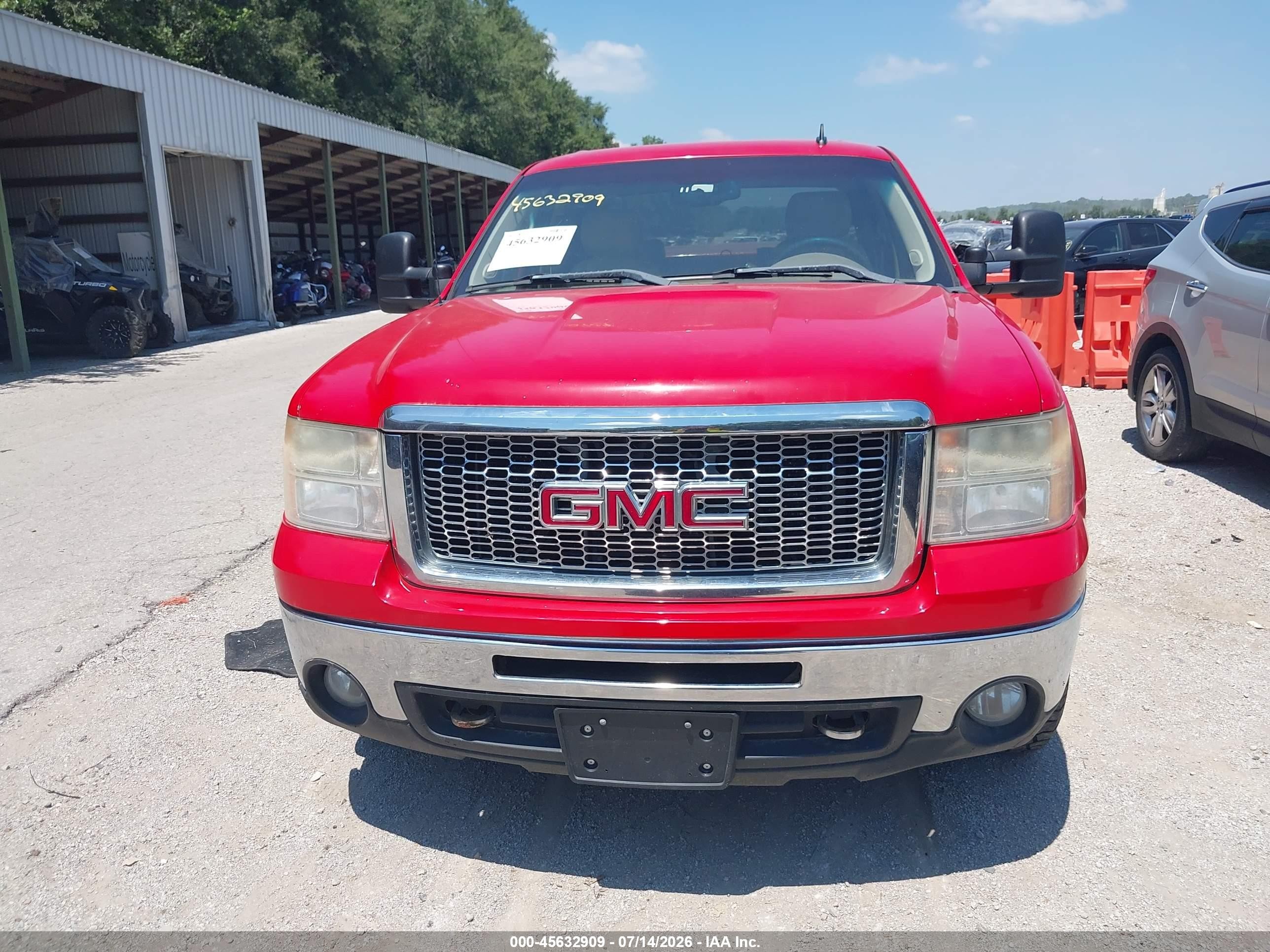 2011 Gmc Sierra 1500 Slt Red vin: 3GTP2WE30BG312574