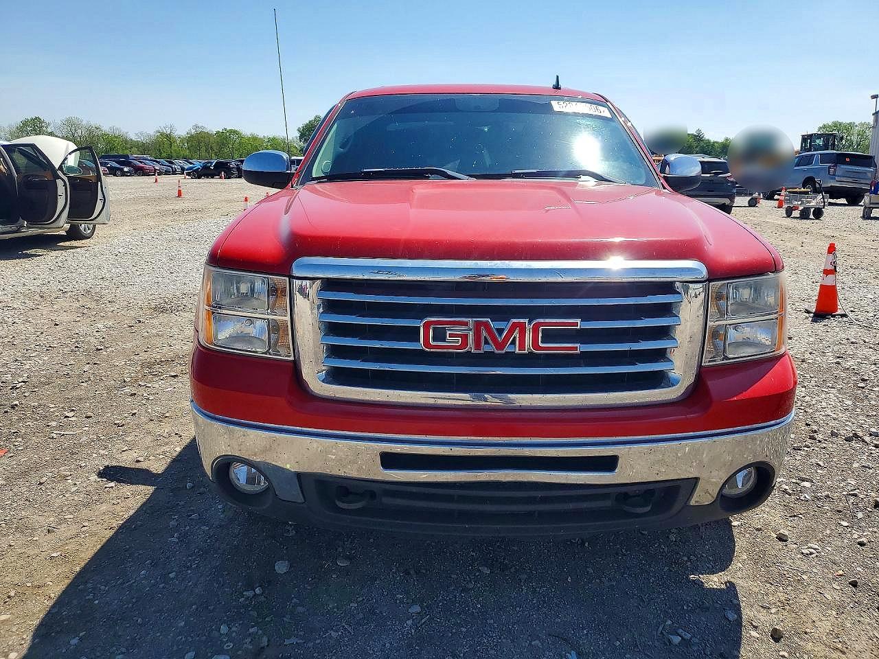 2011 Gmc Sierra Red vin: 3GTP2WE31BG271159
