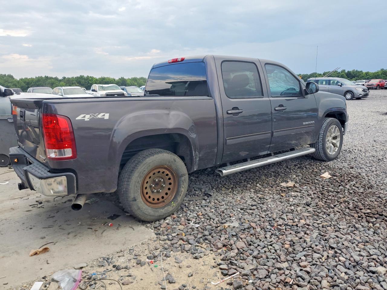 2011 Gmc Sierra K1500 Slt Charcoal vin: 3GTP2WE32BG225873
