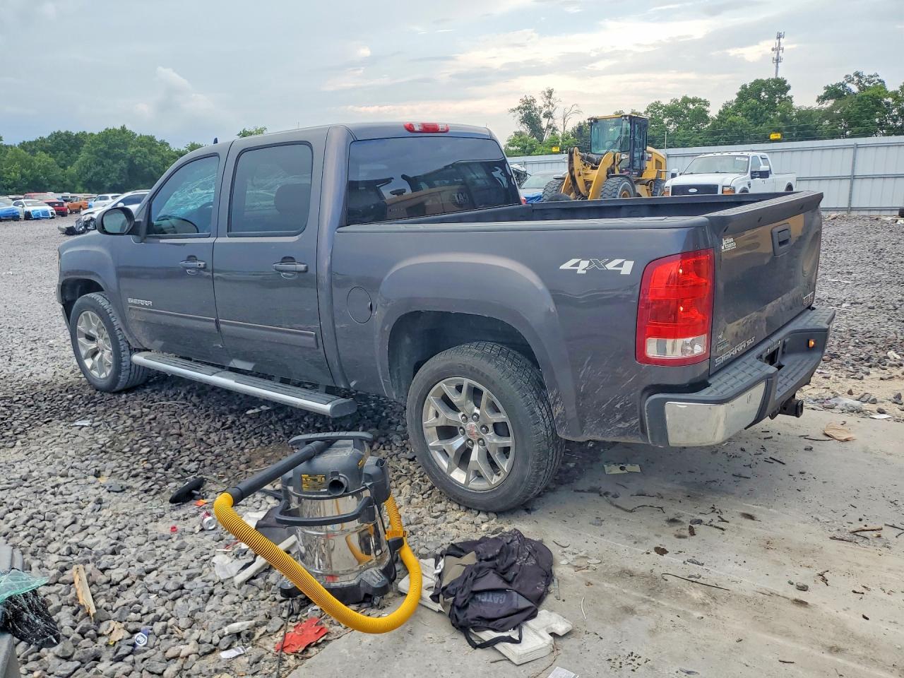 2011 Gmc Sierra K1500 Slt Charcoal vin: 3GTP2WE32BG225873