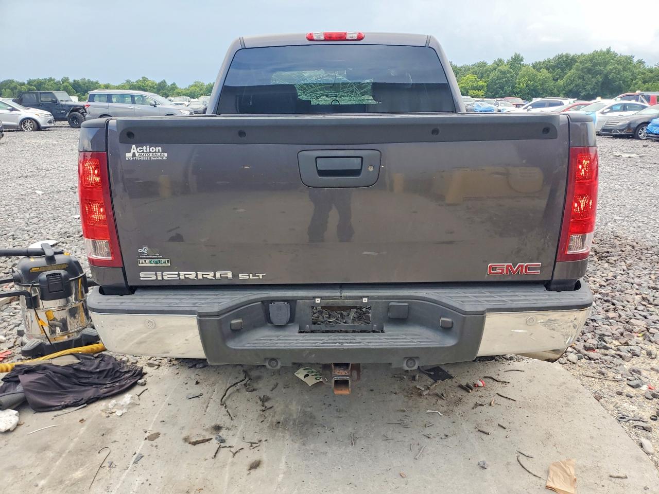 2011 Gmc Sierra K1500 Slt Charcoal vin: 3GTP2WE32BG225873