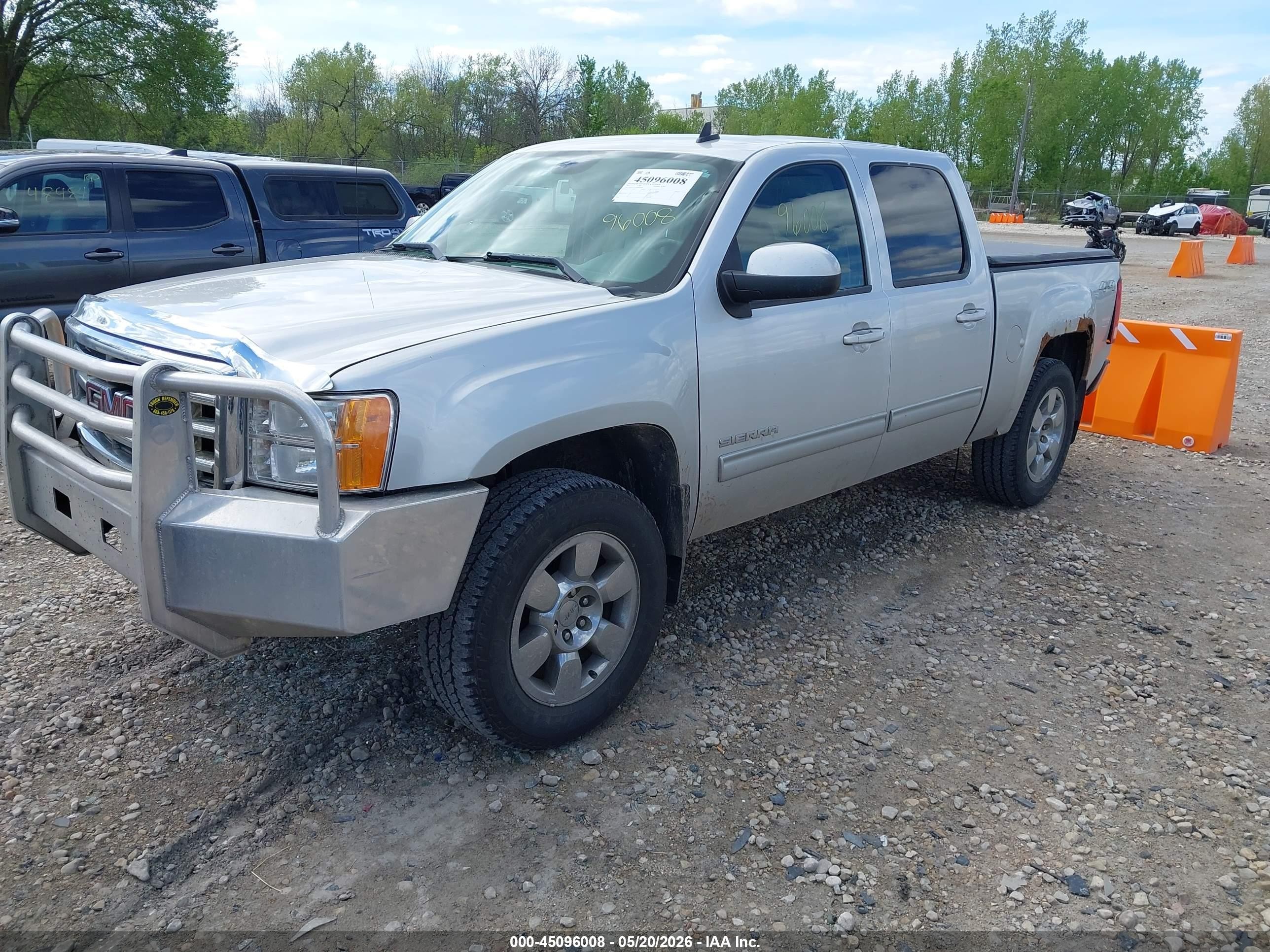 2011 Gmc Sierra 1500 Slt Серебряный vin: 3GTP2WE32BG296460