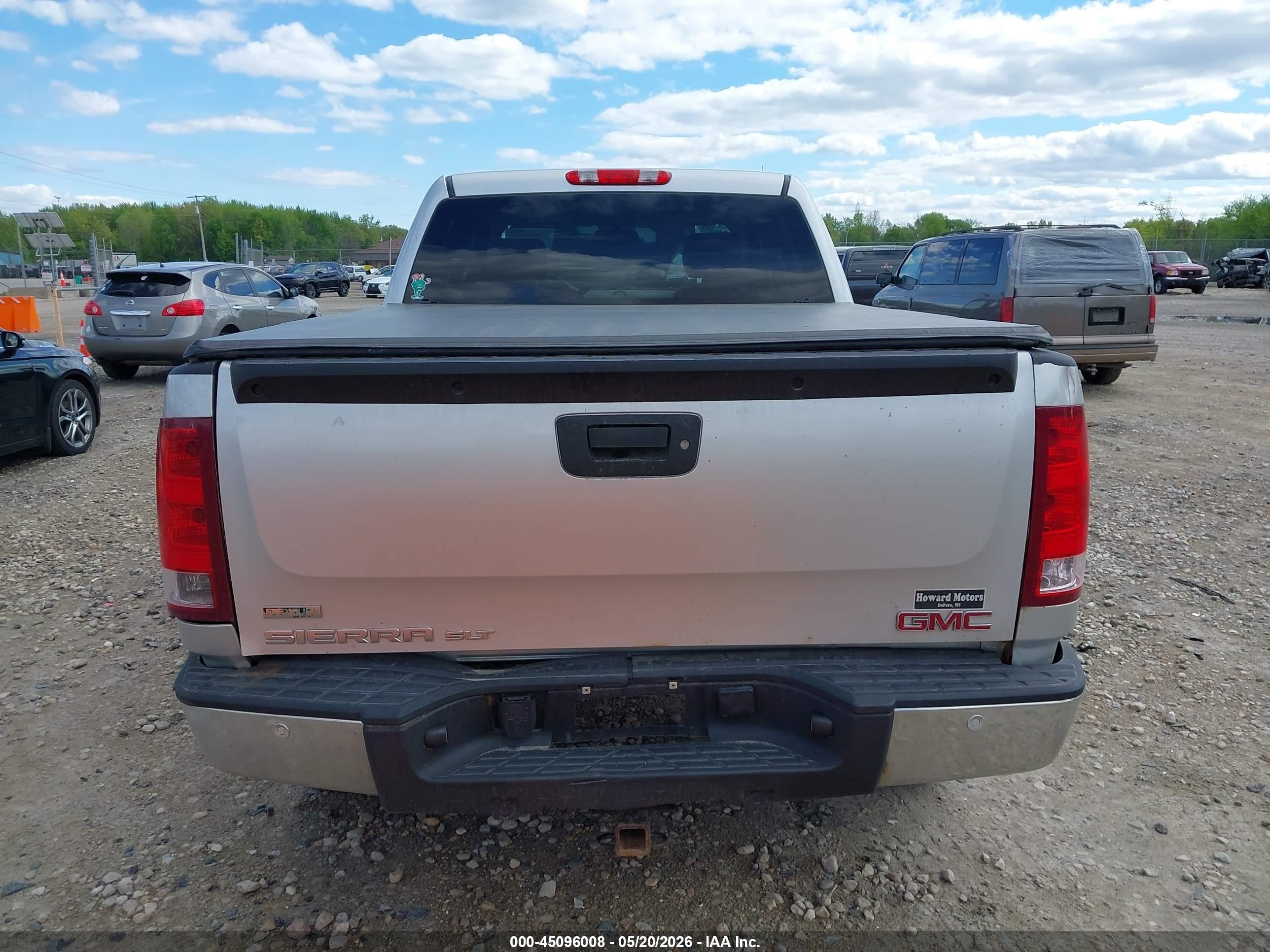 2011 Gmc Sierra 1500 Slt Серебряный vin: 3GTP2WE32BG296460