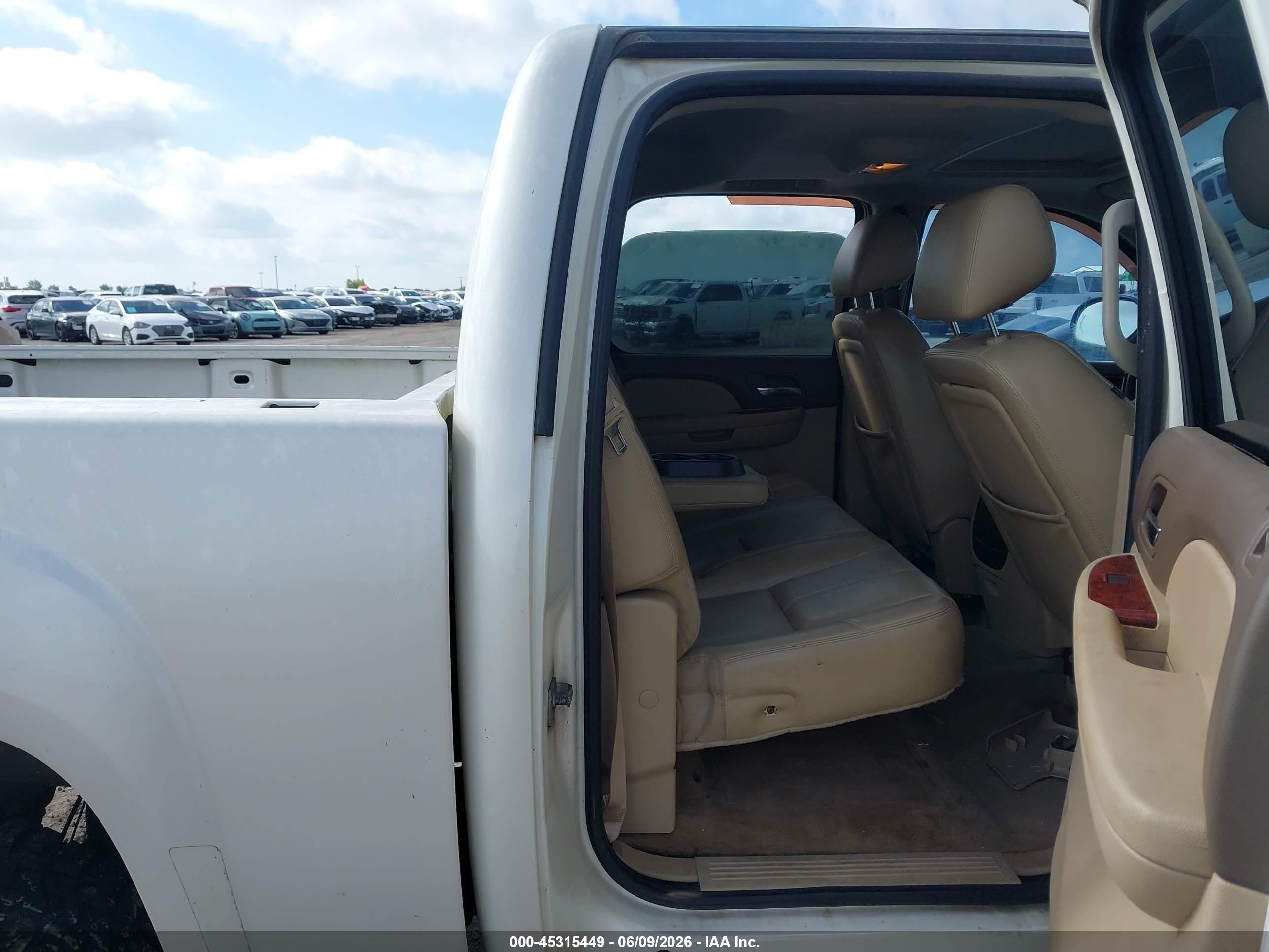2011 Gmc Sierra 1500 Slt White vin: 3GTP2WE33BG253391