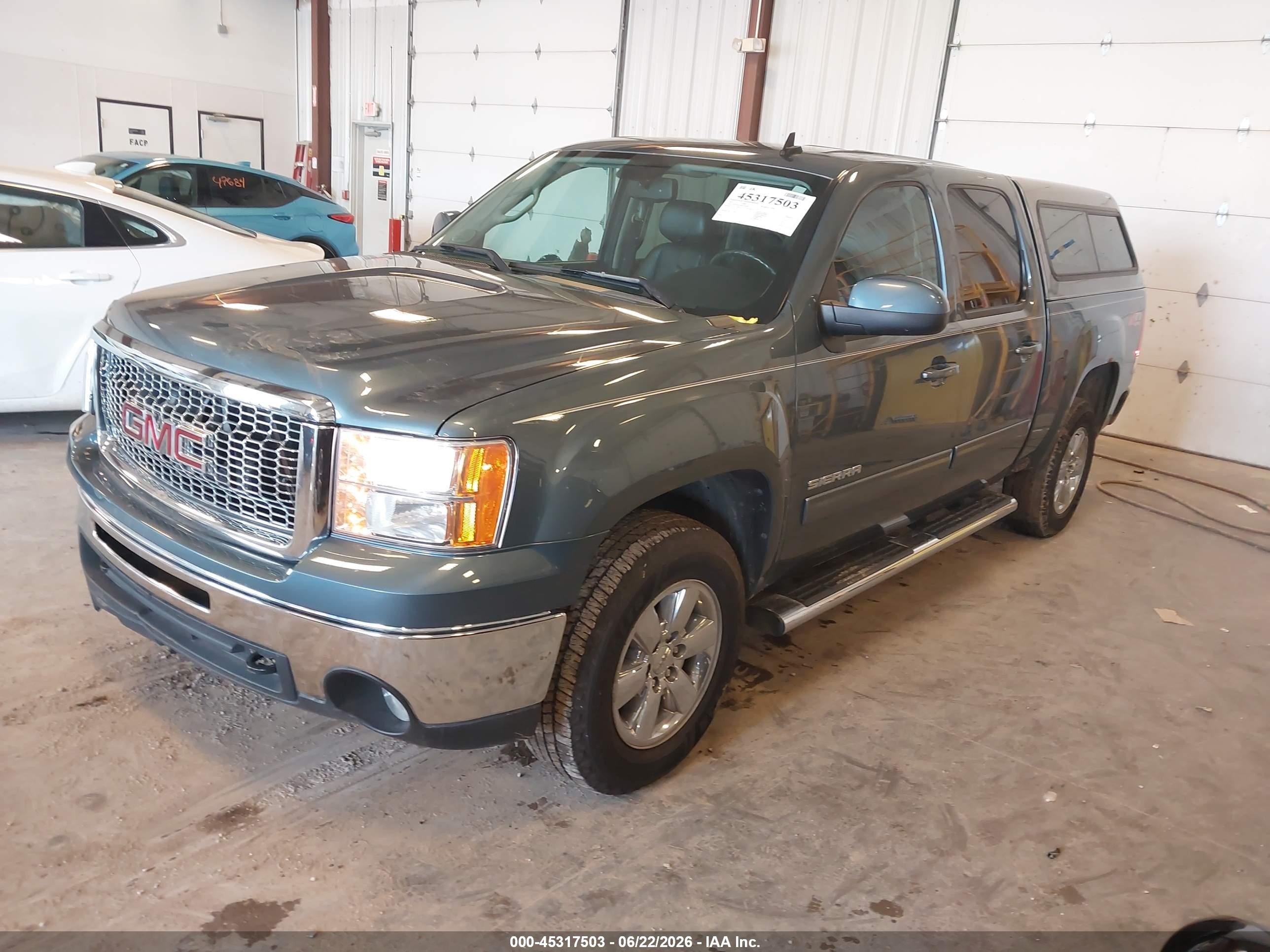2011 Gmc Sierra 1500 Slt Gray vin: 3GTP2WE33BG338909