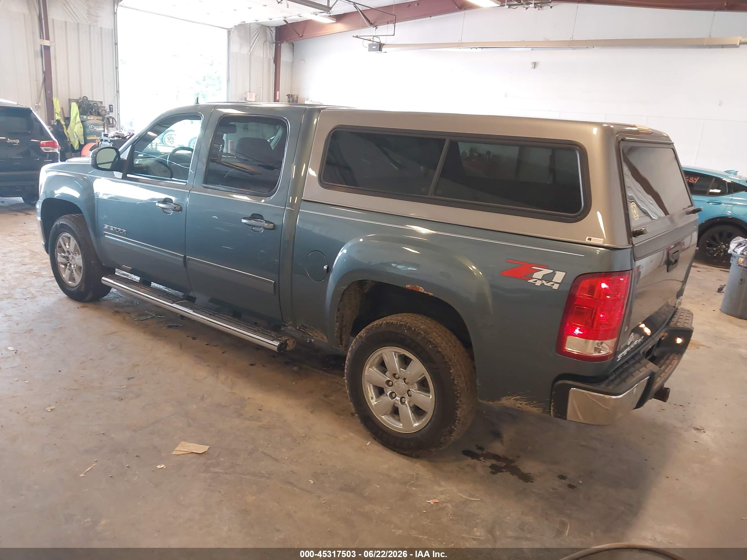 2011 Gmc Sierra 1500 Slt Gray vin: 3GTP2WE33BG338909