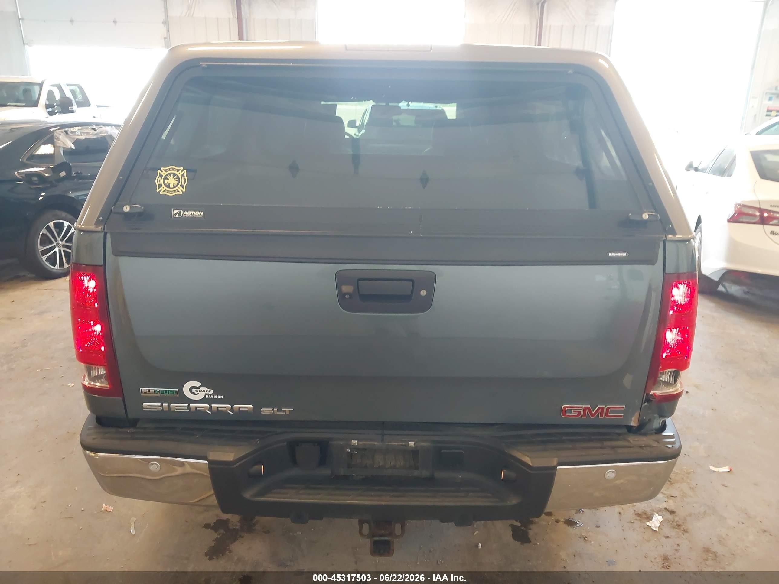 2011 Gmc Sierra 1500 Slt Gray vin: 3GTP2WE33BG338909