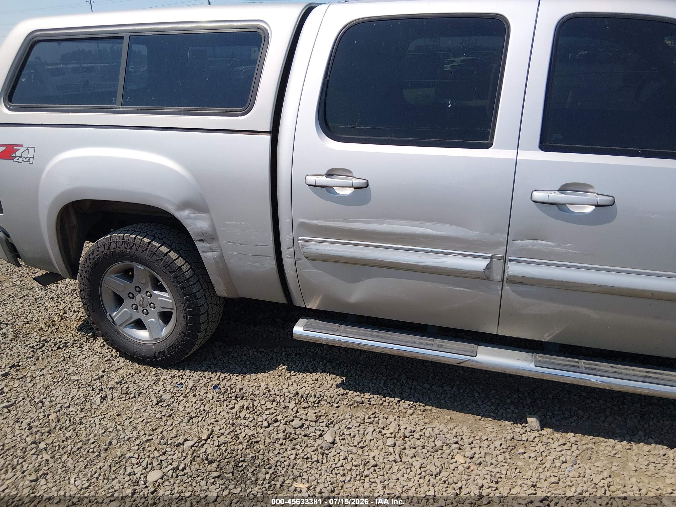 2011 Gmc Sierra 1500 Slt Silver vin: 3GTP2WE34BG153767