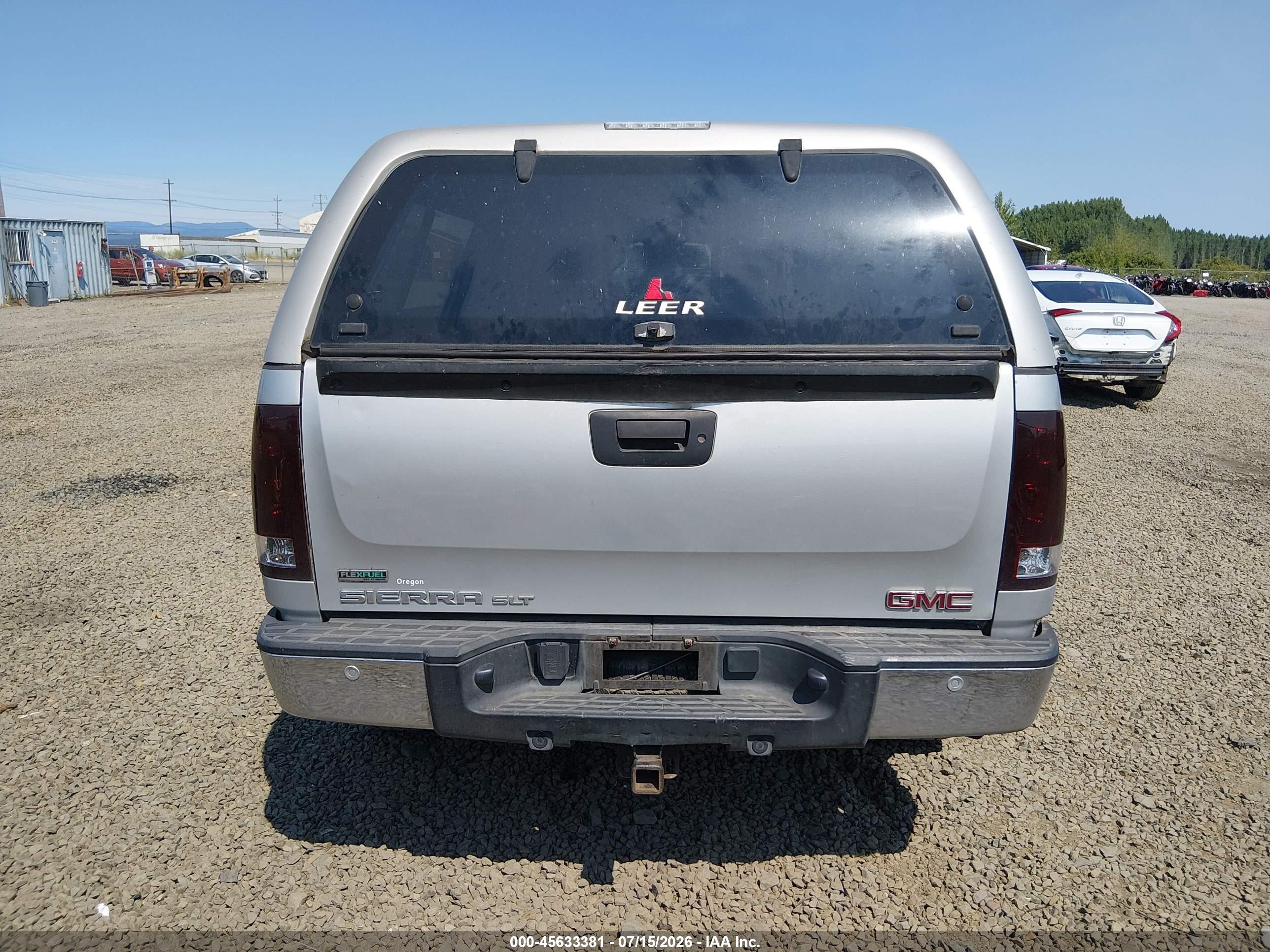 2011 Gmc Sierra 1500 Slt Silver vin: 3GTP2WE34BG153767