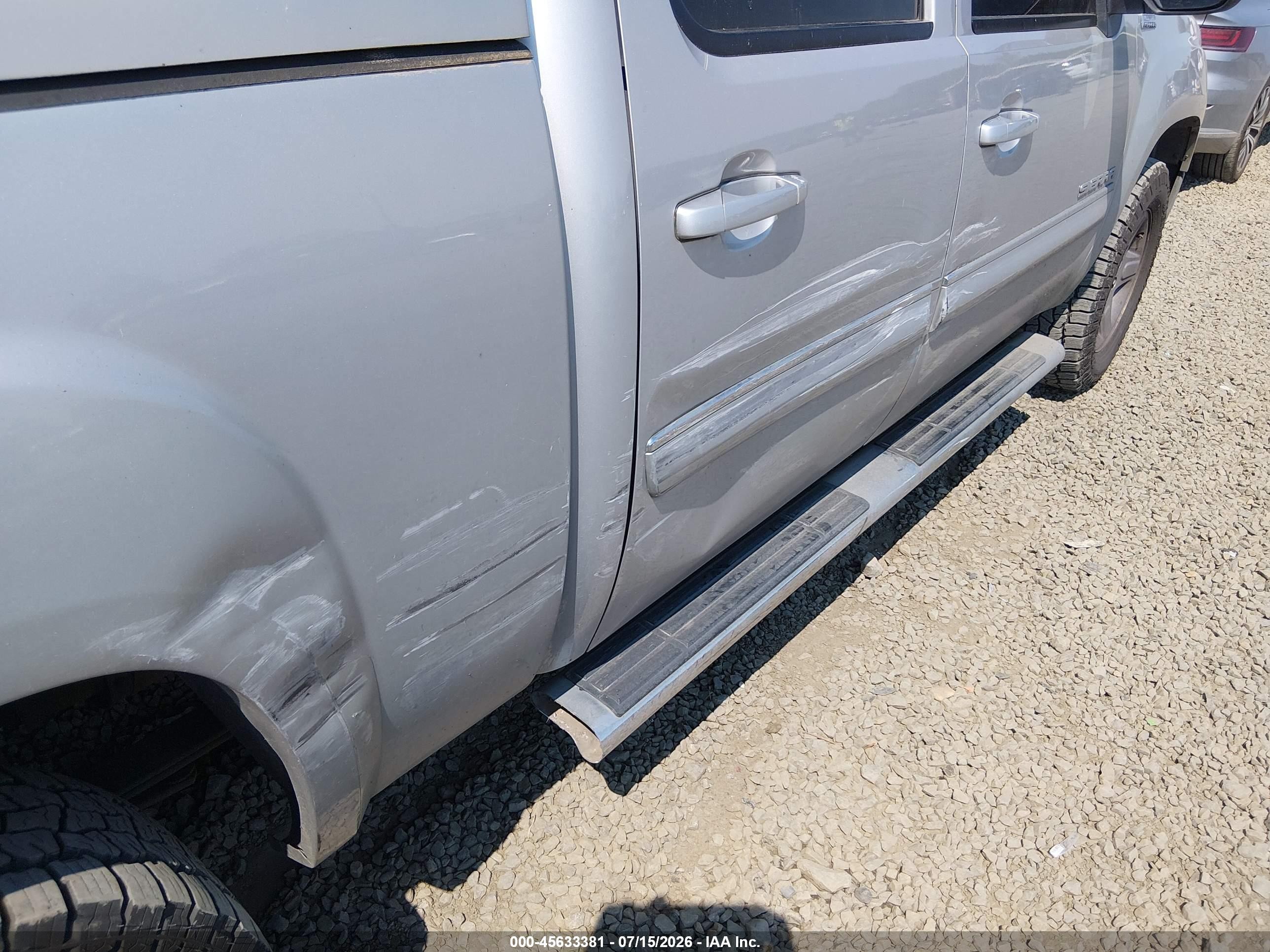 2011 Gmc Sierra 1500 Slt Silver vin: 3GTP2WE34BG153767