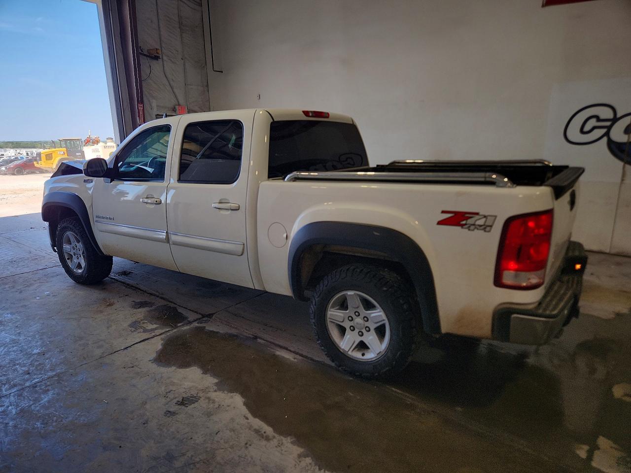 2011 Gmc Sierra K1500 Slt White vin: 3GTP2WE35BG209005