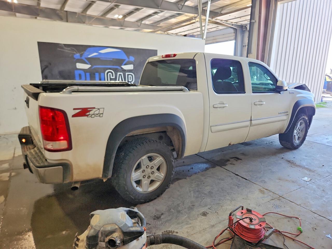 2011 Gmc Sierra K1500 Slt White vin: 3GTP2WE35BG209005