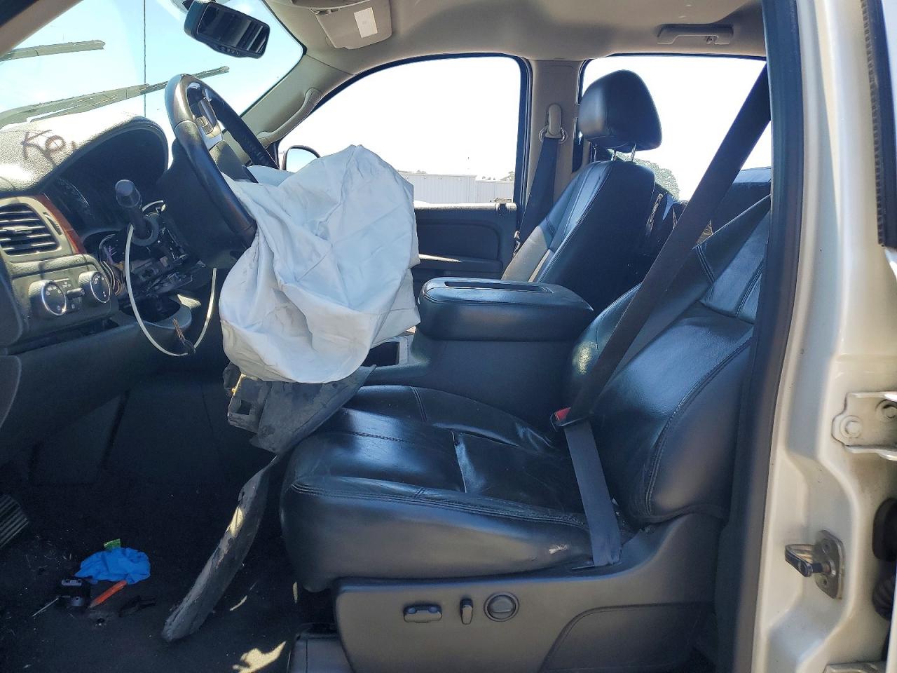 2011 Gmc Sierra K1500 Slt White vin: 3GTP2WE36BG227657