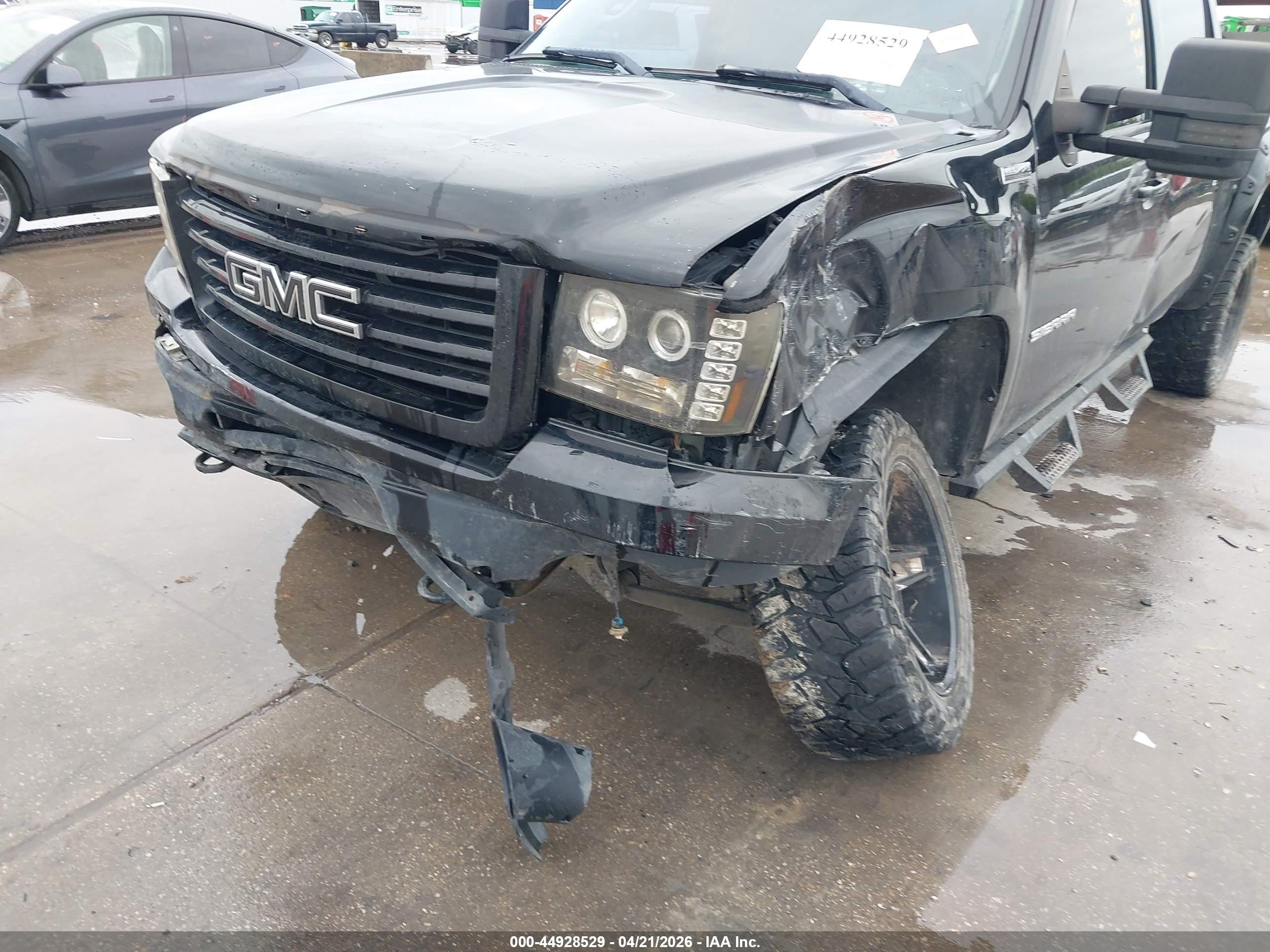 2011 Gmc Sierra 1500 Slt Черный vin: 3GTP2WE36BG282240