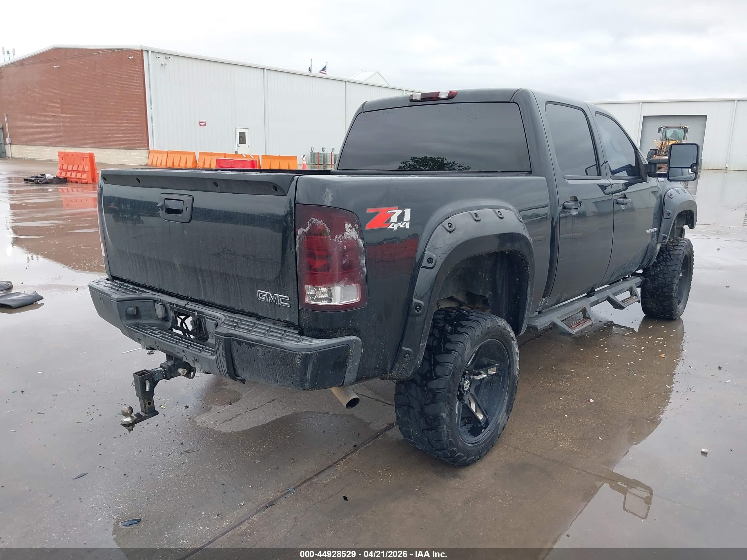 2011 Gmc Sierra 1500 Slt Черный vin: 3GTP2WE36BG282240
