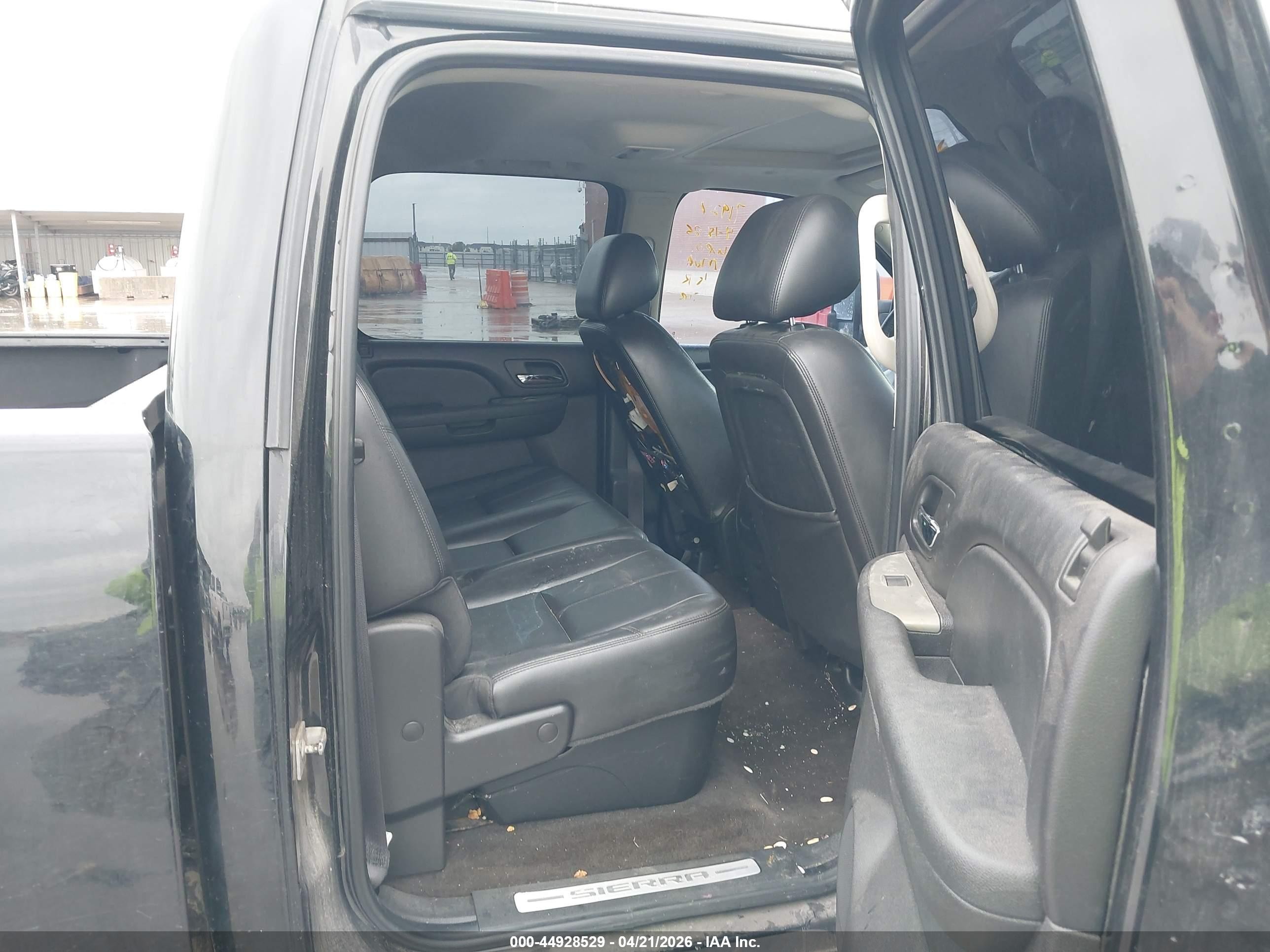 2011 Gmc Sierra 1500 Slt Черный vin: 3GTP2WE36BG282240