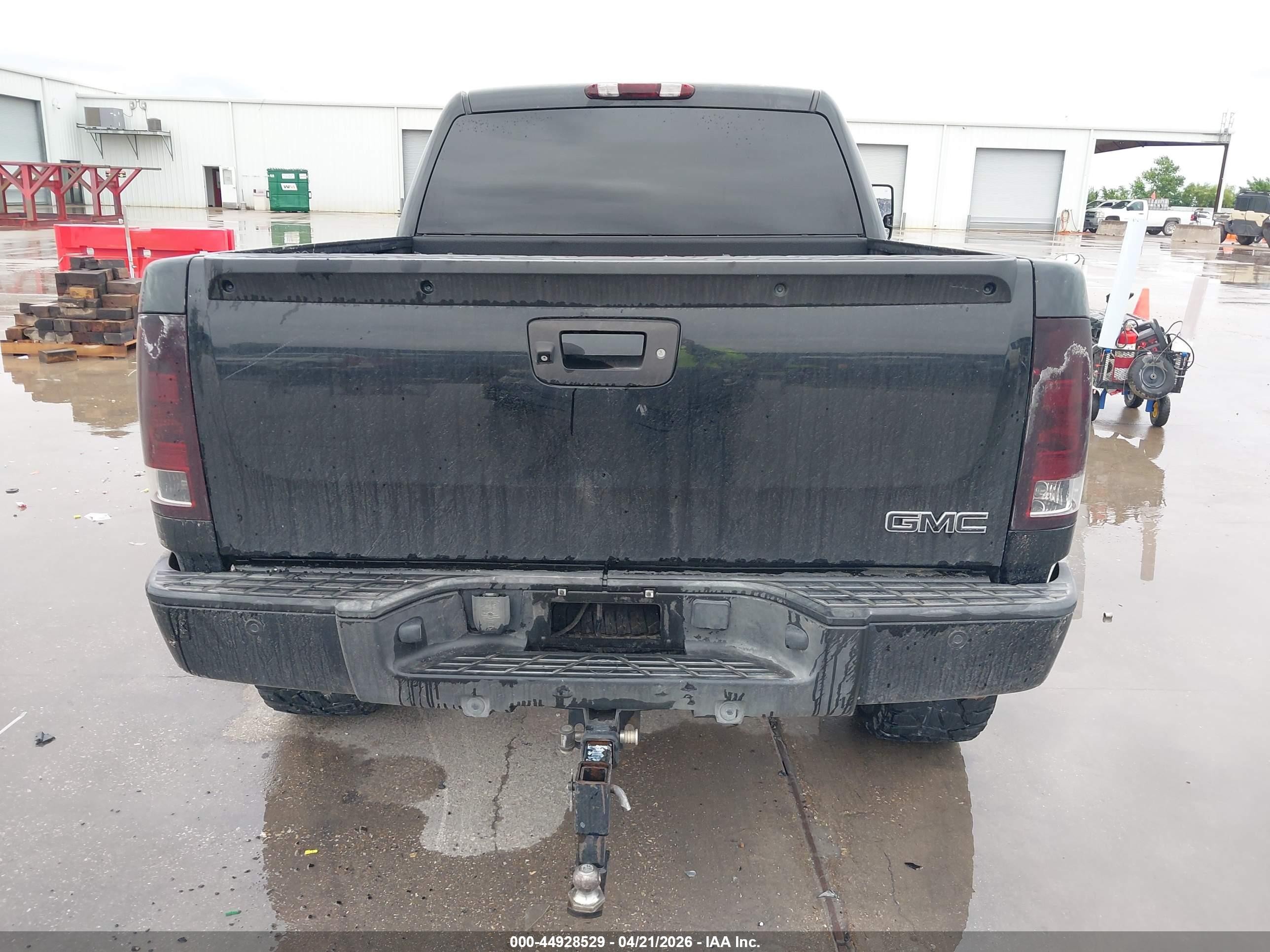 2011 Gmc Sierra 1500 Slt Черный vin: 3GTP2WE36BG282240