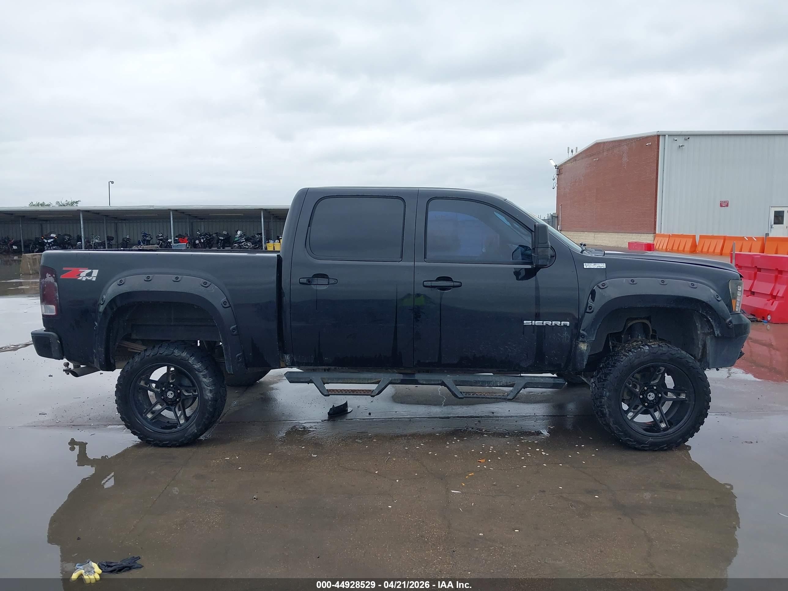 2011 Gmc Sierra 1500 Slt Черный vin: 3GTP2WE36BG282240