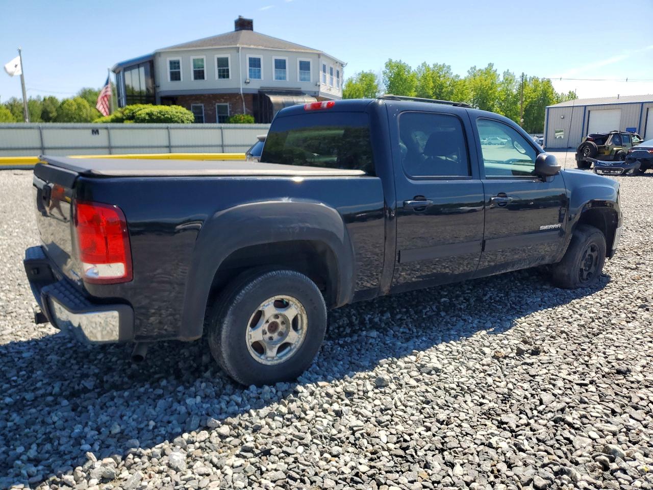 2011 Gmc Sierra K1500 Slt Black vin: 3GTP2WE36BG389725