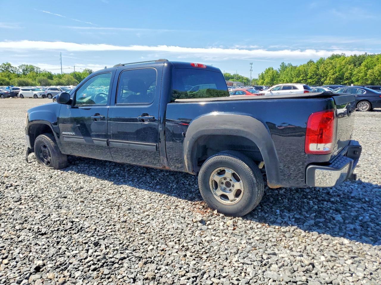 2011 Gmc Sierra K1500 Slt Black vin: 3GTP2WE36BG389725
