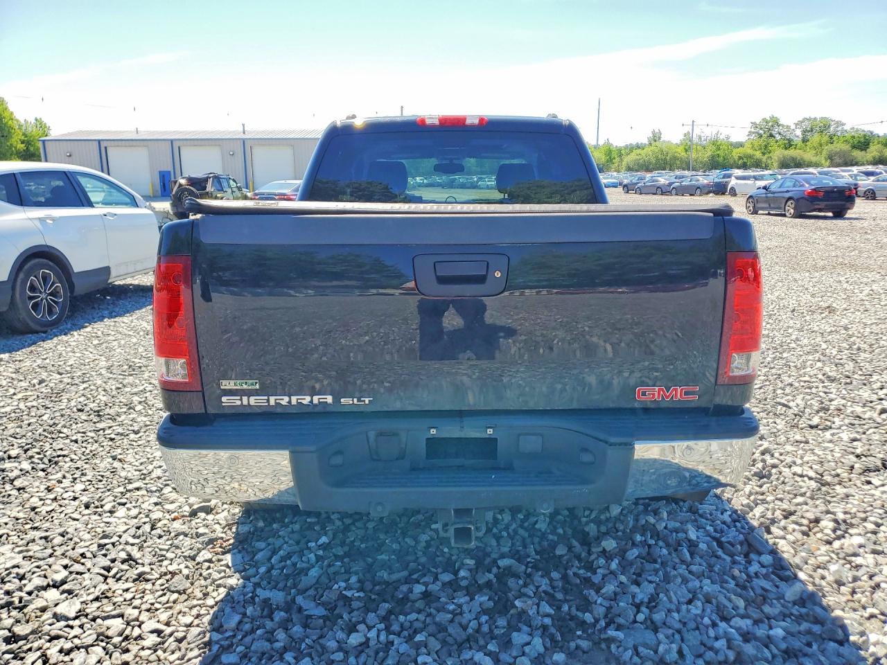 2011 Gmc Sierra K1500 Slt Black vin: 3GTP2WE36BG389725