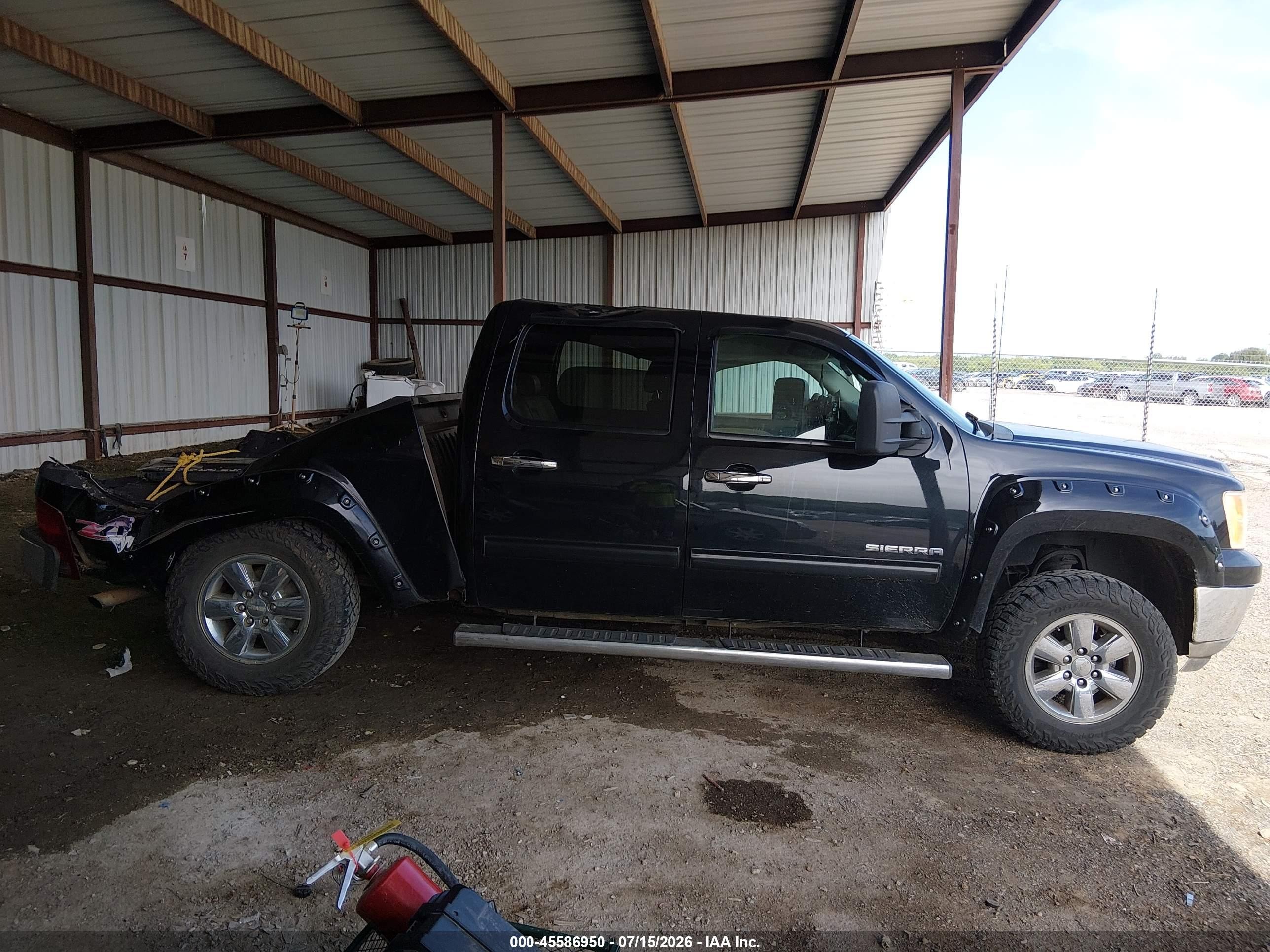 2011 Gmc Sierra 1500 Slt Black vin: 3GTP2WE37BG111299