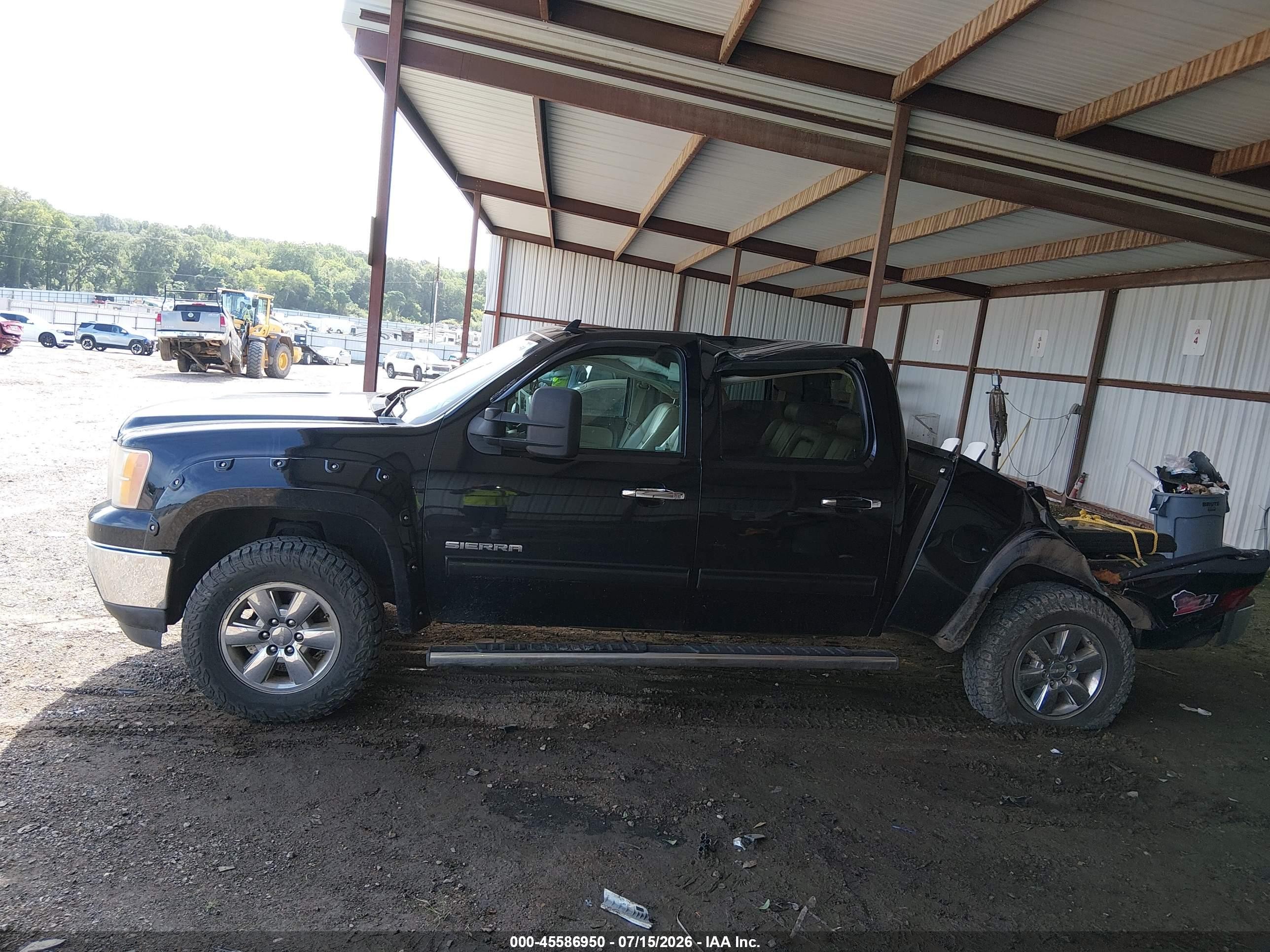 2011 Gmc Sierra 1500 Slt Black vin: 3GTP2WE37BG111299