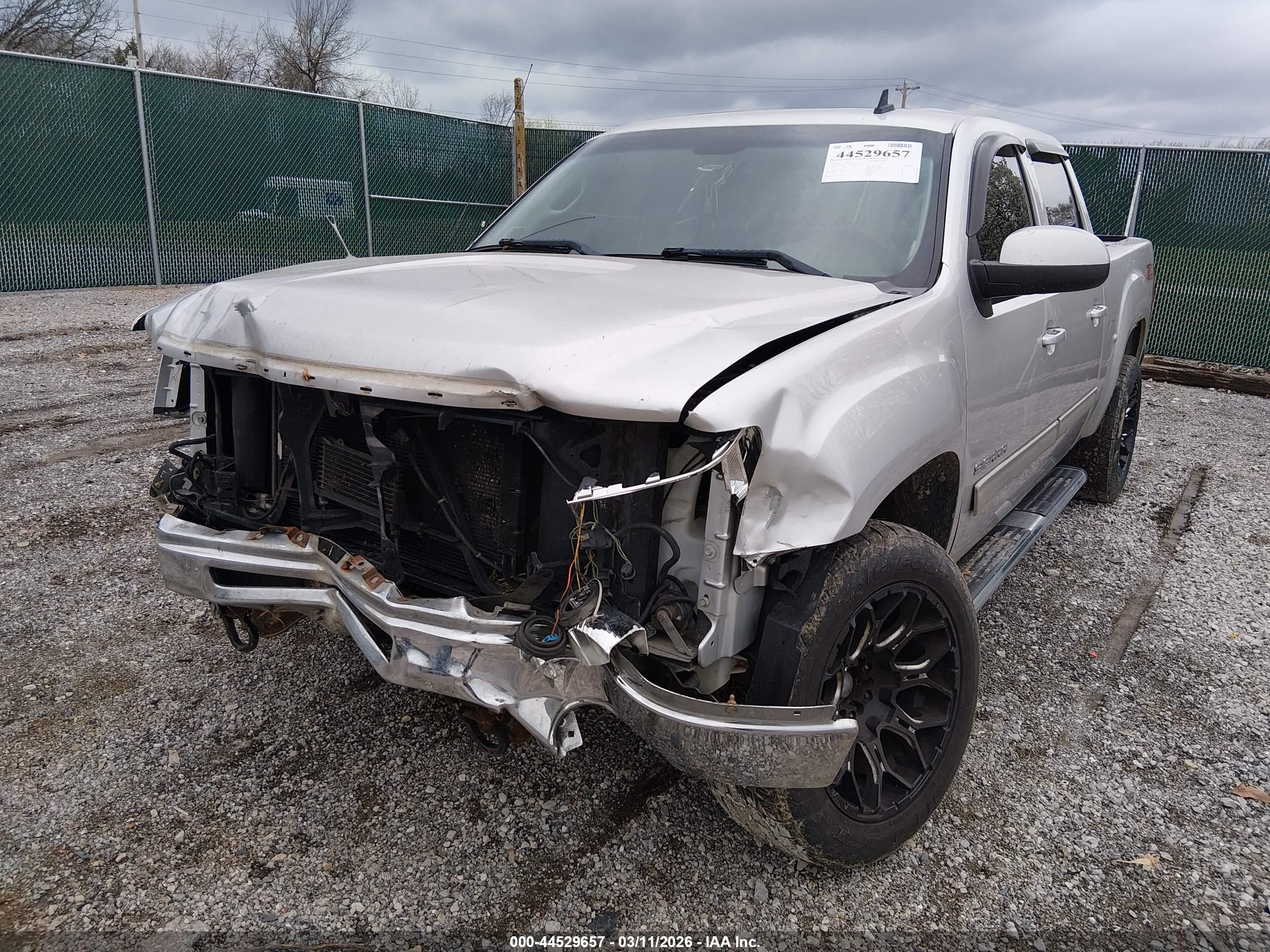 2011 Gmc Sierra 1500 Slt Silver vin: 3GTP2WE37BG235329