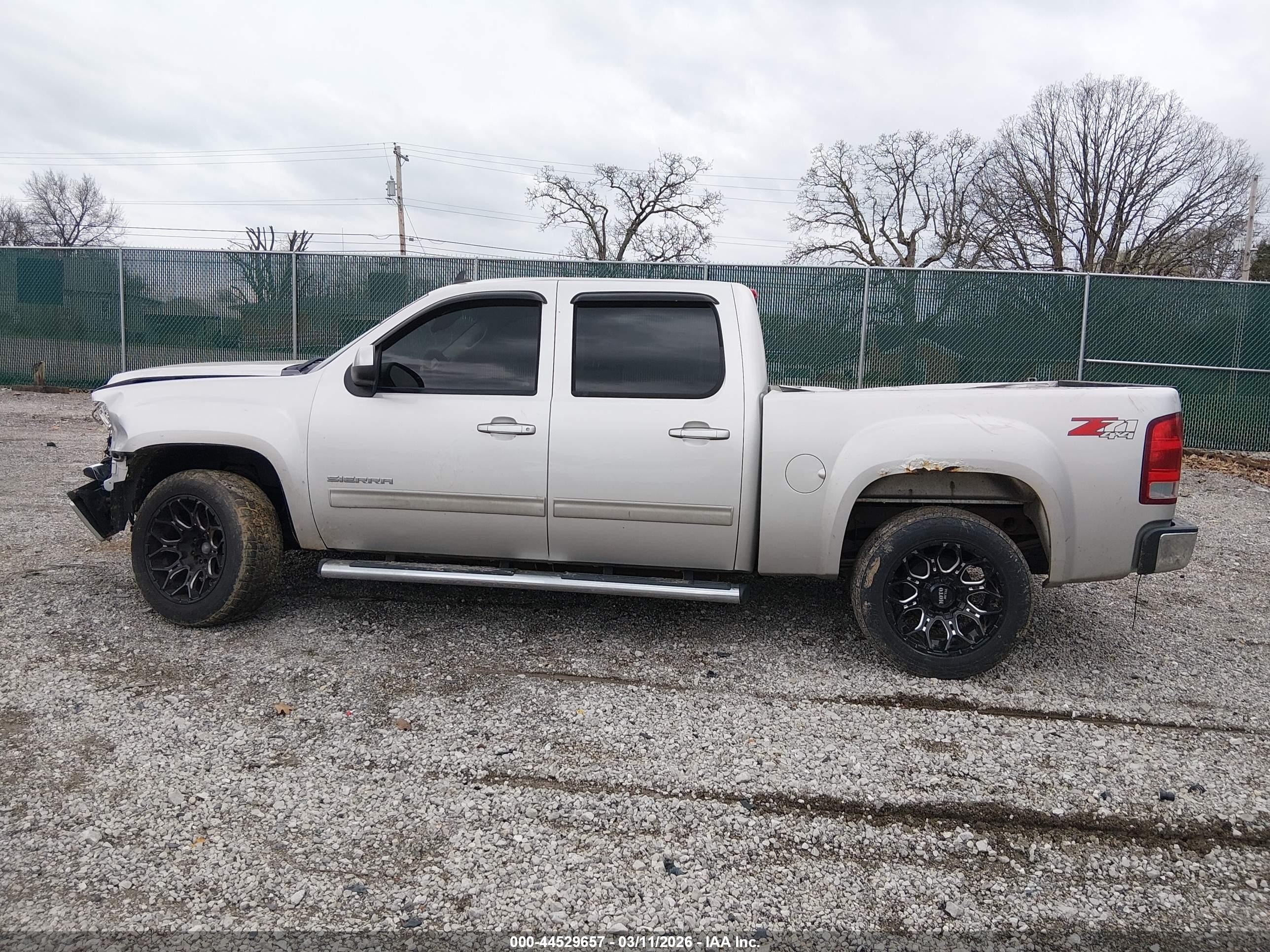 2011 Gmc Sierra 1500 Slt Silver vin: 3GTP2WE37BG235329