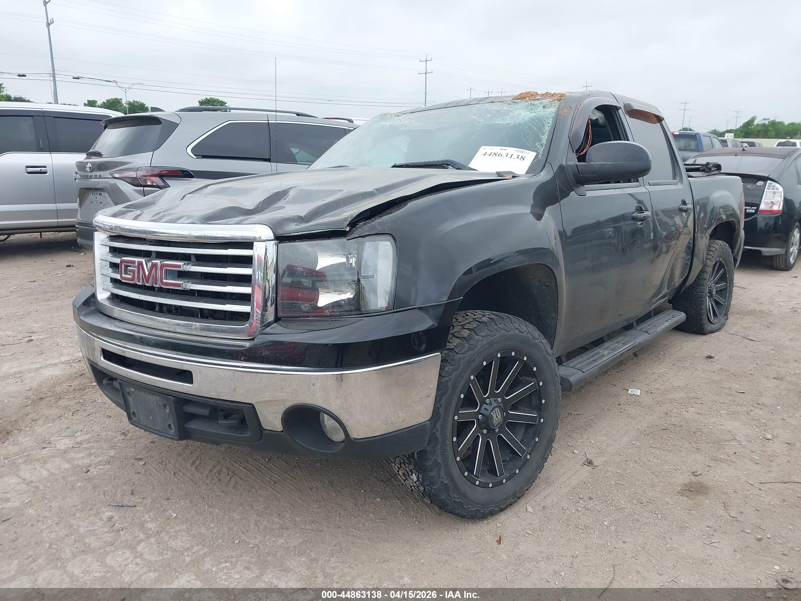 2011 Gmc Sierra 1500 Slt Black vin: 3GTP2WE37BG327993