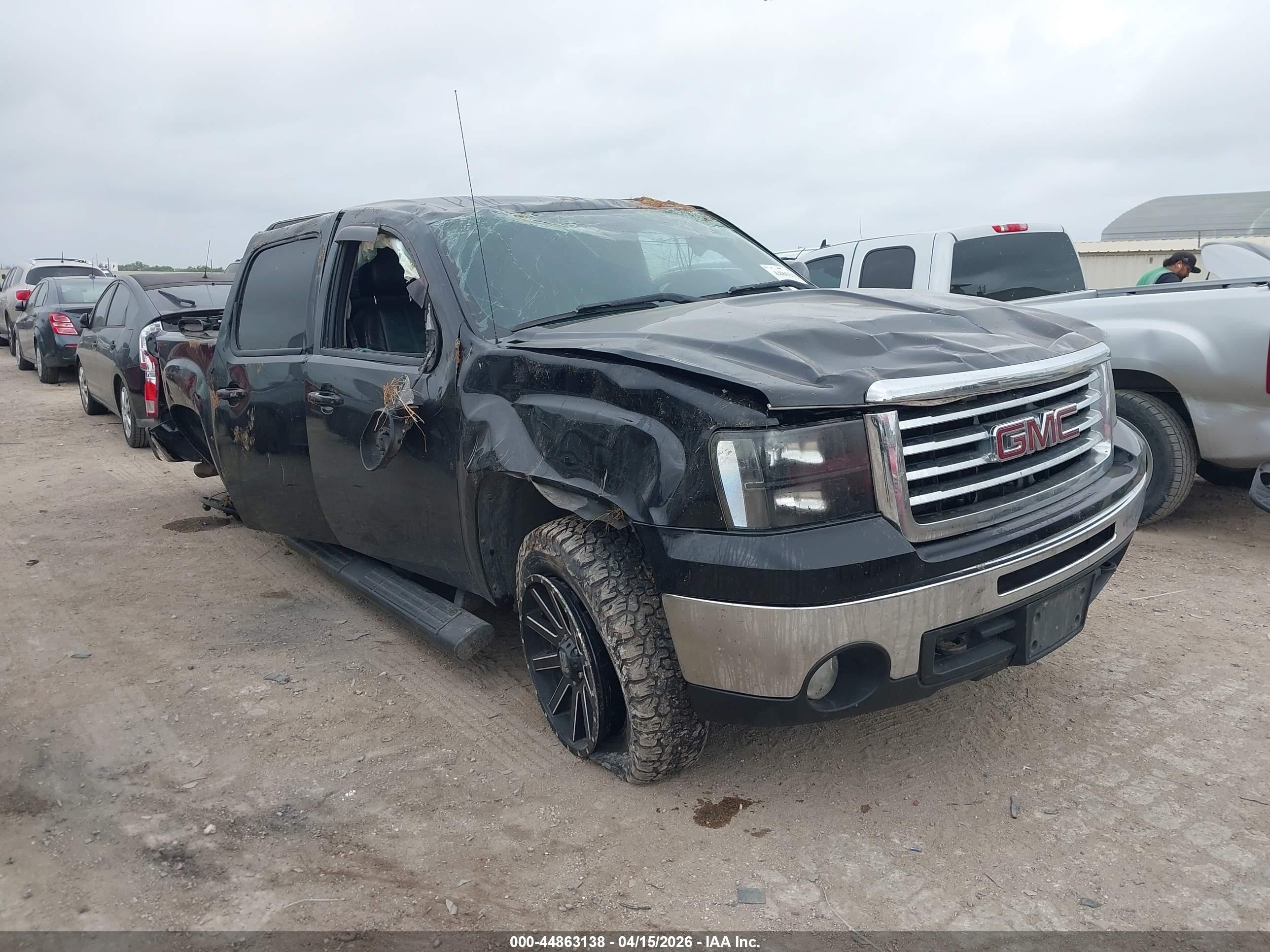 2011 Gmc Sierra 1500 Slt Black vin: 3GTP2WE37BG327993