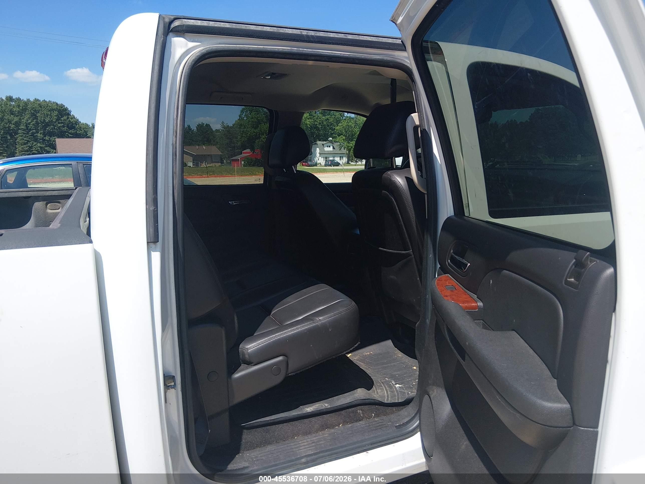2011 Gmc Sierra 1500 Slt White vin: 3GTP2WE38BG214103