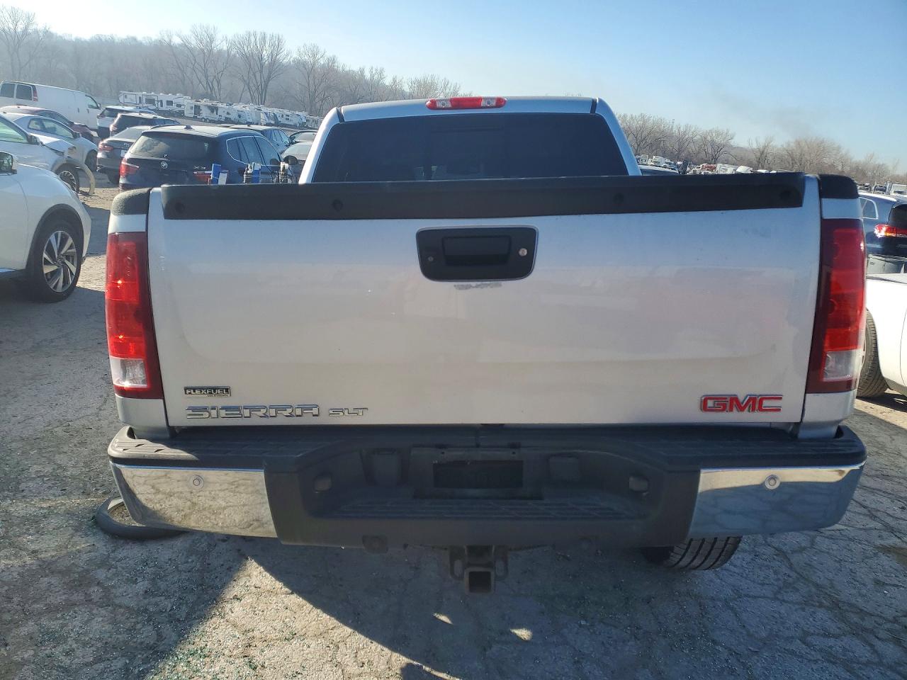 2011 Gmc Sierra K1500 Slt Silver vin: 3GTP2WE38BG261566