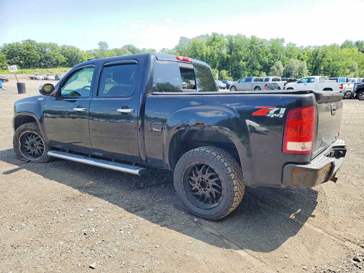 2011 Gmc Sierra K1500 Slt Black vin: 3GTP2WE39BG299159