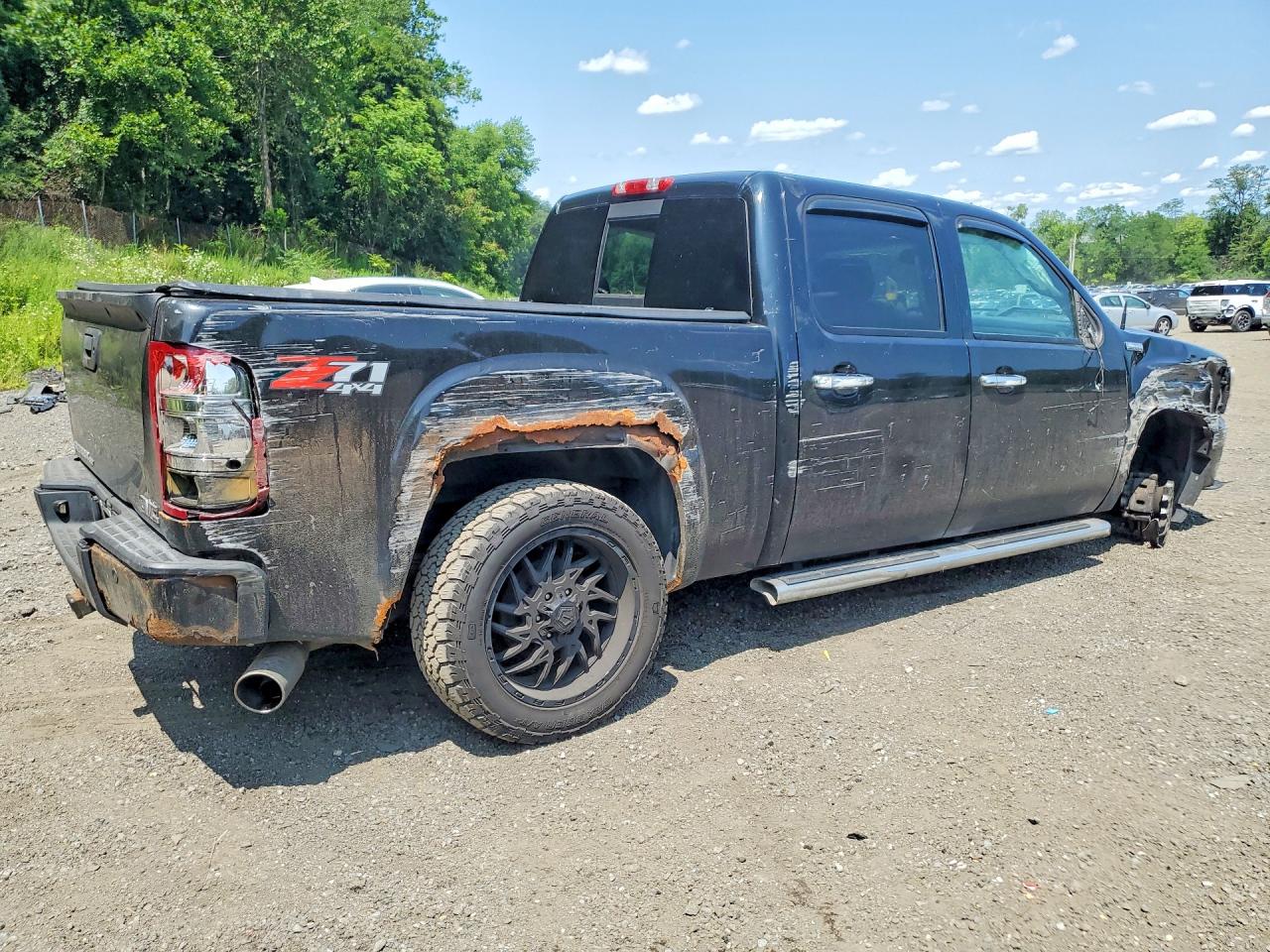 2011 Gmc Sierra K1500 Slt Black vin: 3GTP2WE39BG299159