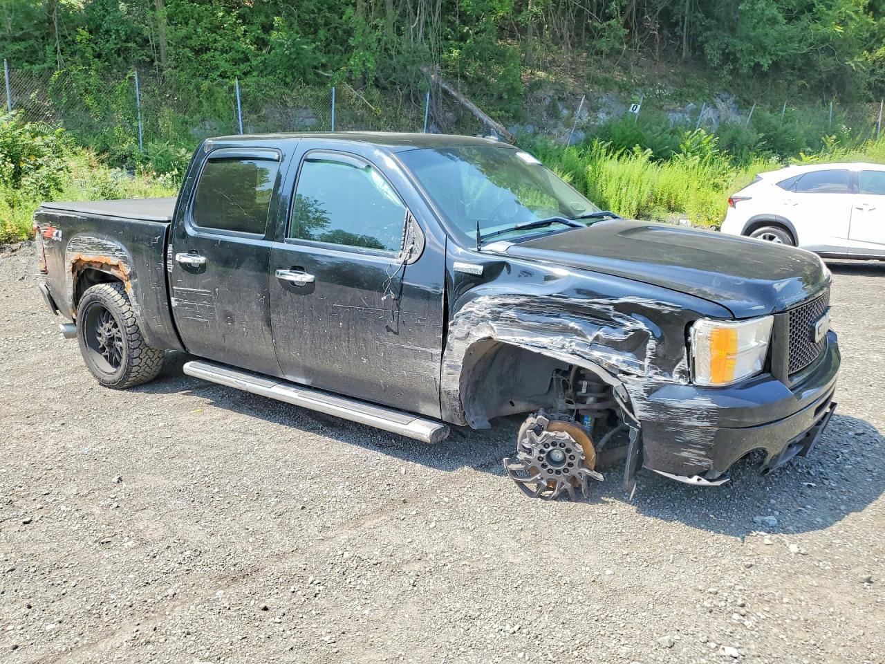 2011 Gmc Sierra K1500 Slt Black vin: 3GTP2WE39BG299159