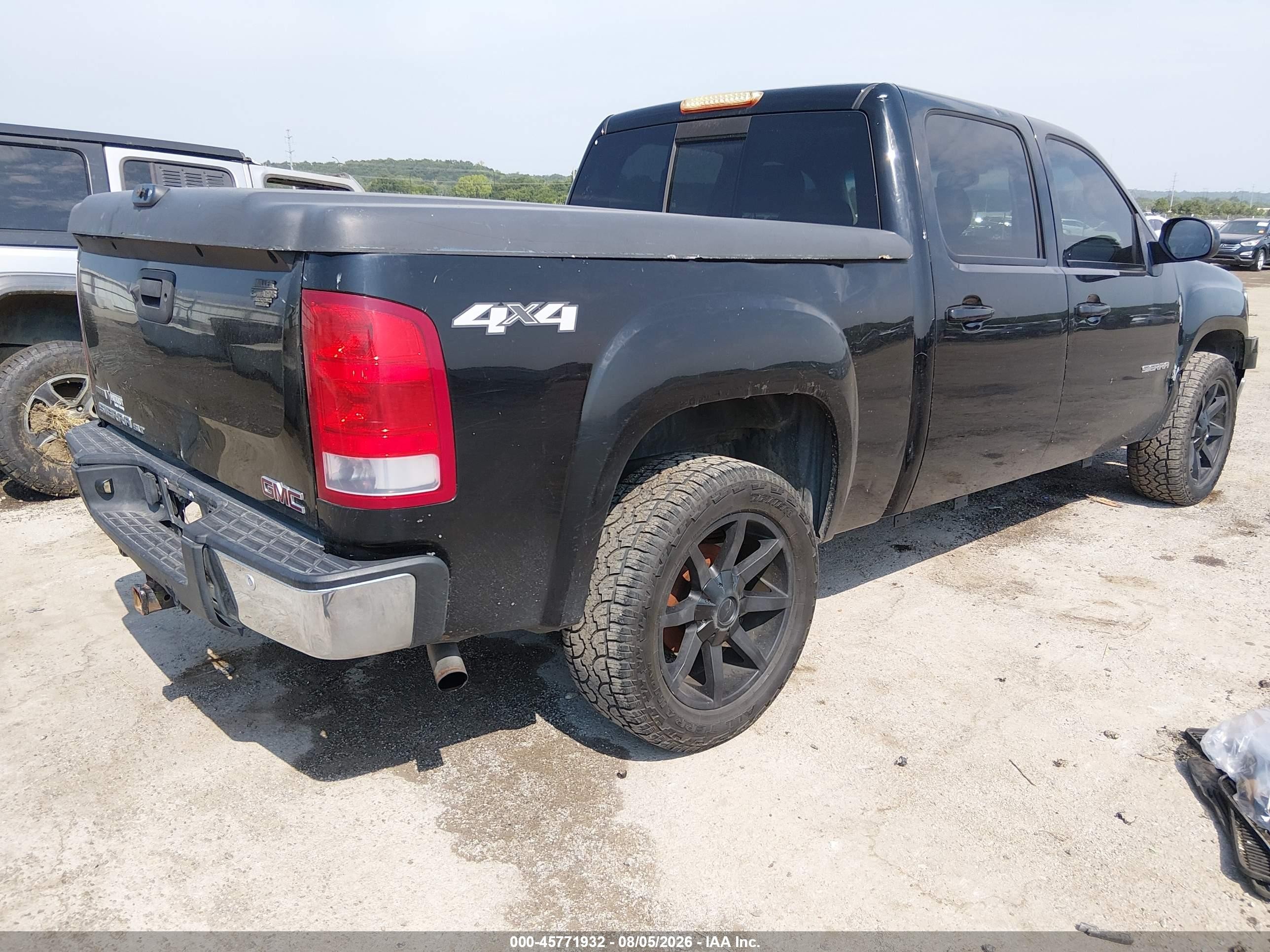 2011 Gmc Sierra 1500 Slt Black vin: 3GTP2WE39BG379772