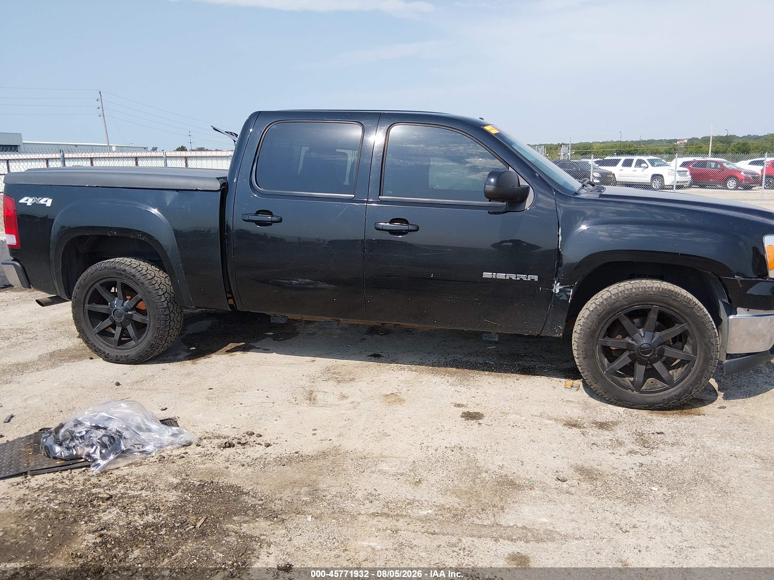 2011 Gmc Sierra 1500 Slt Black vin: 3GTP2WE39BG379772