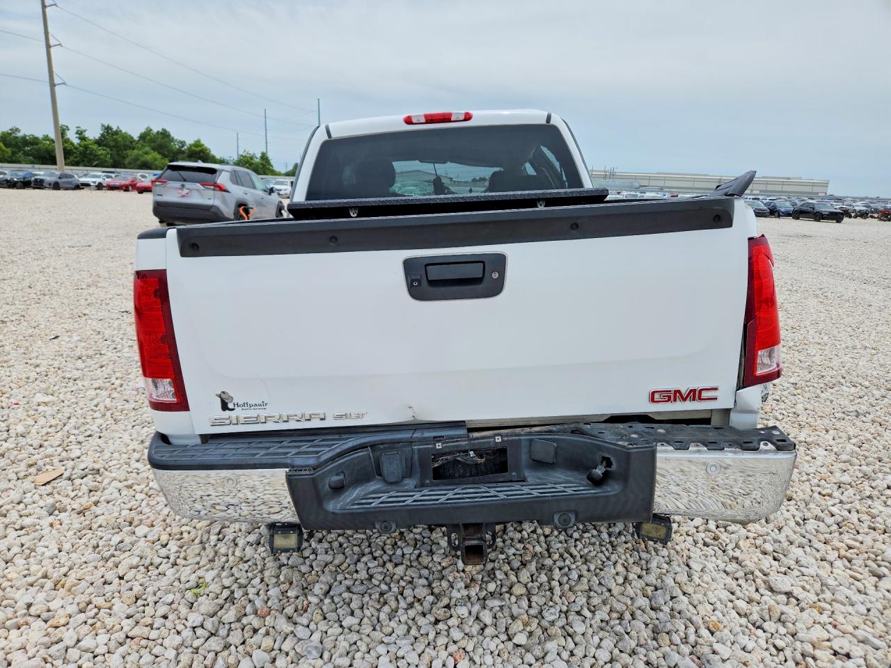 2012 Gmc Sierra K1500 Slt White vin: 3GTP2WE70CG218067