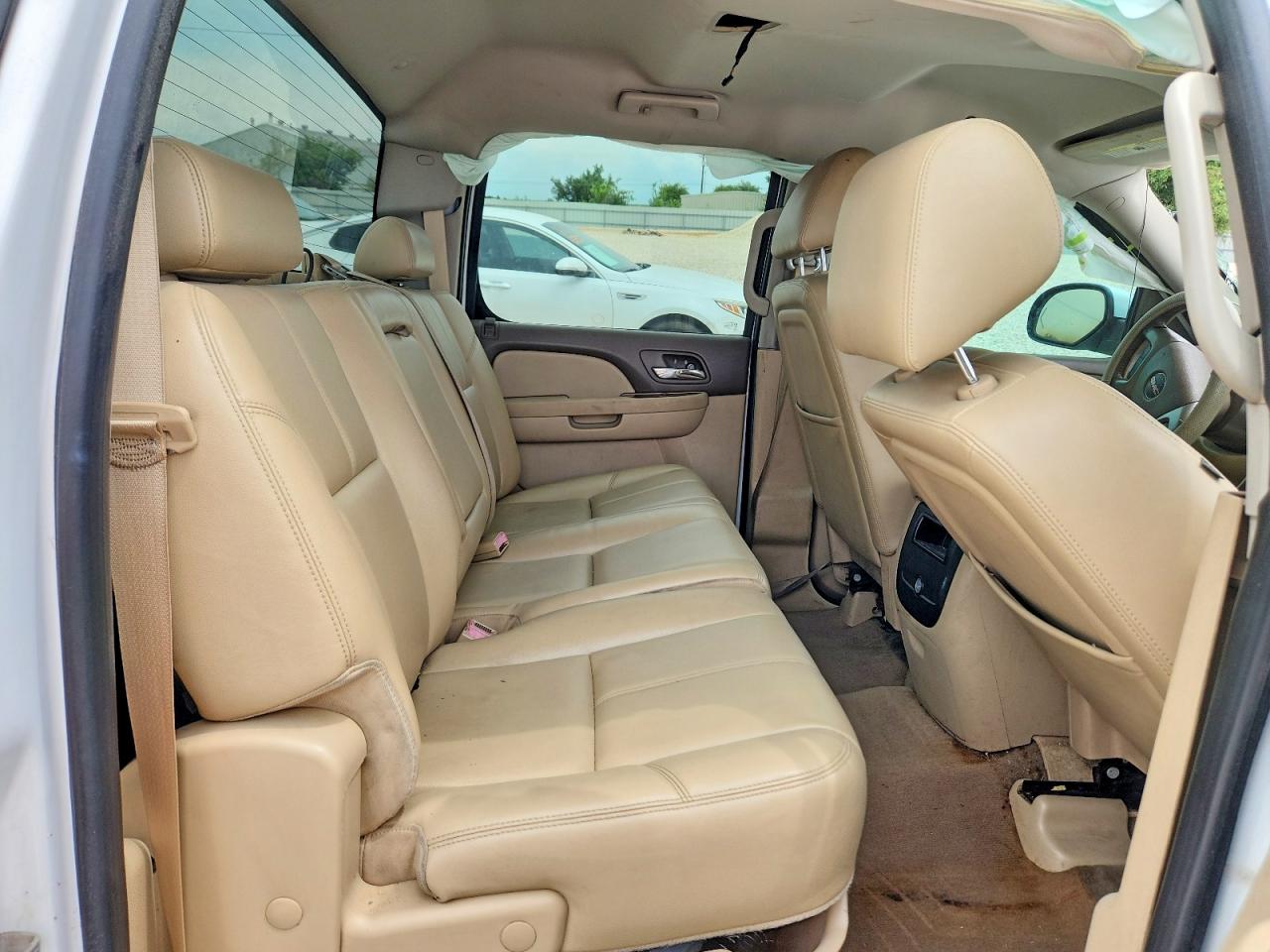 2012 Gmc Sierra K1500 Slt White vin: 3GTP2WE70CG218067