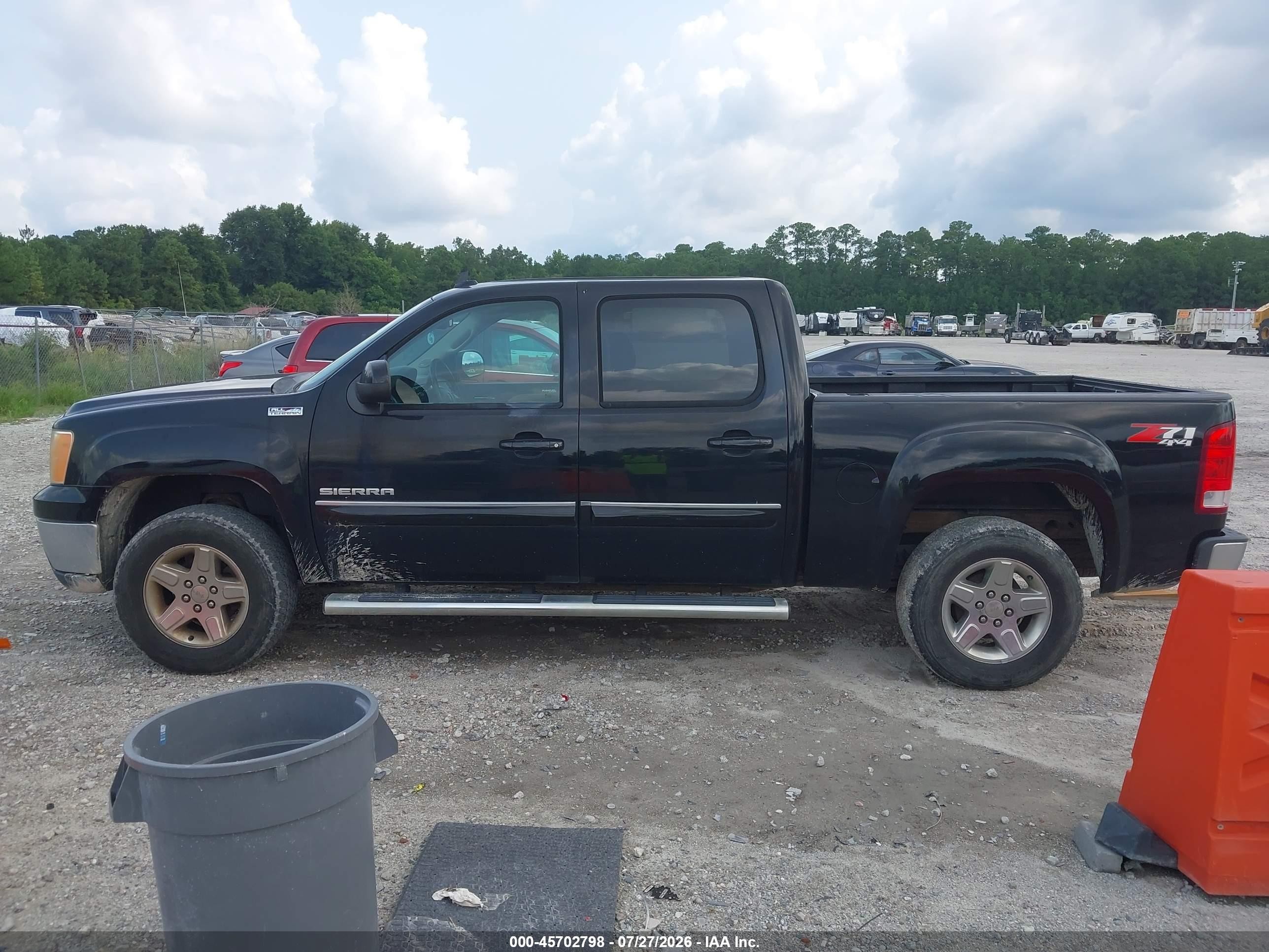 2013 Gmc Sierra 1500 Slt Black vin: 3GTP2WE70DG173858