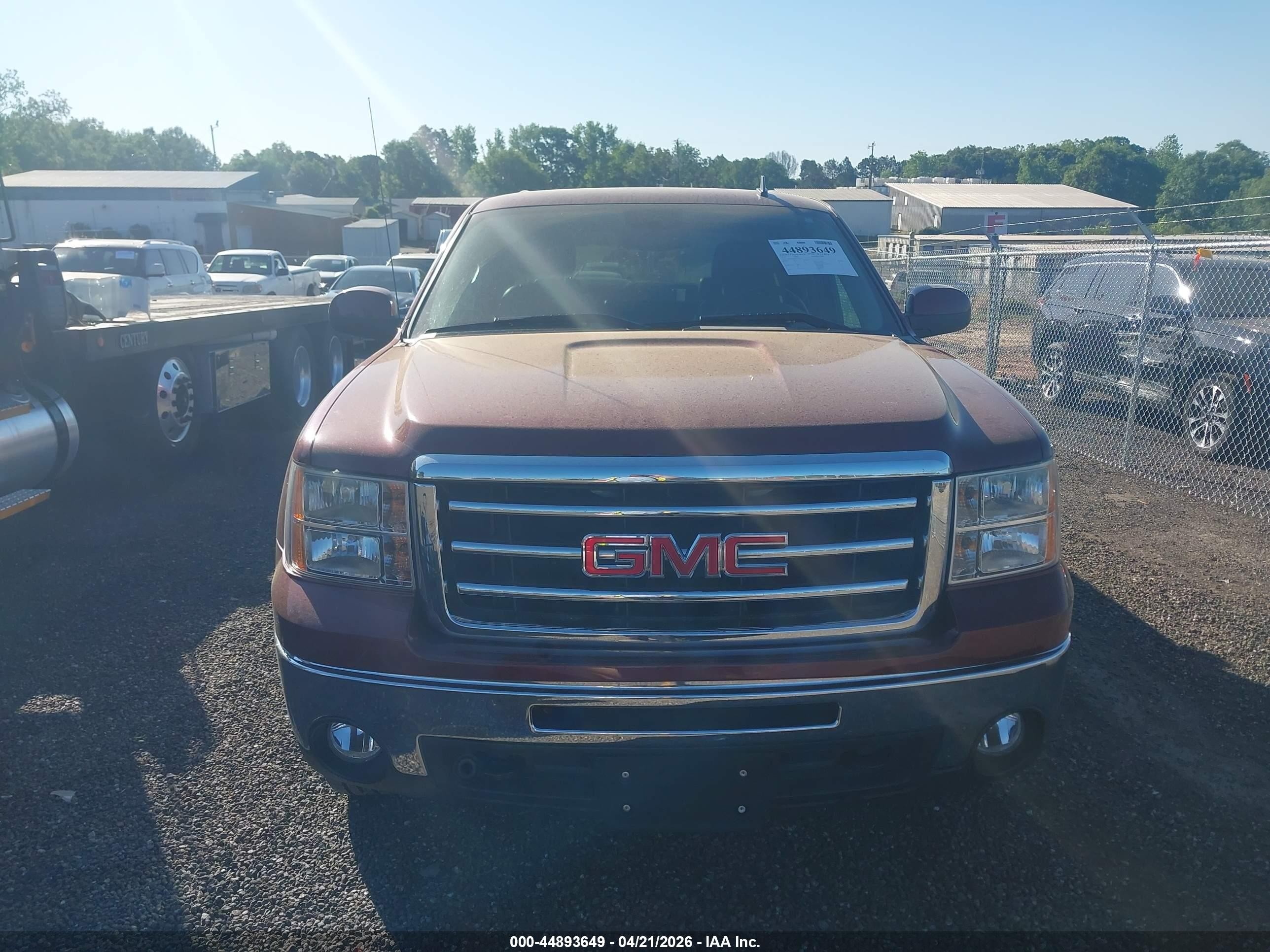 2013 Gmc Sierra 1500 Slt Maroon vin: 3GTP2WE70DG206647