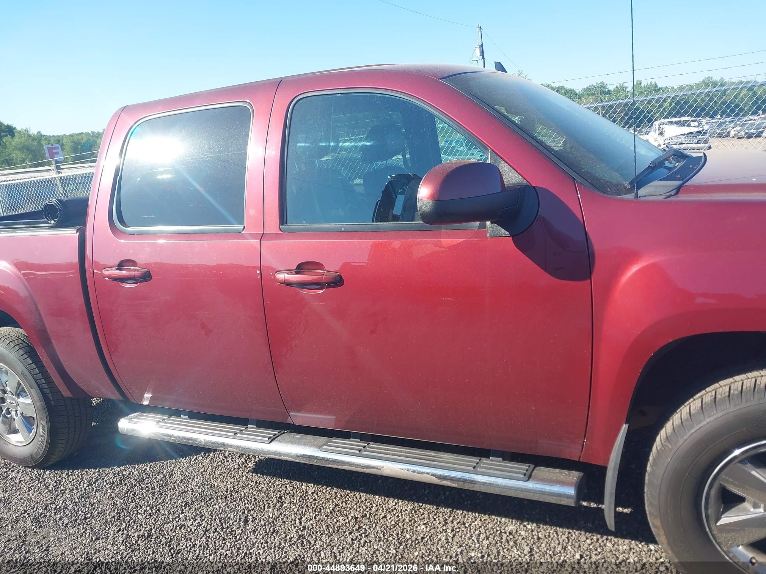 2013 Gmc Sierra 1500 Slt Maroon vin: 3GTP2WE70DG206647